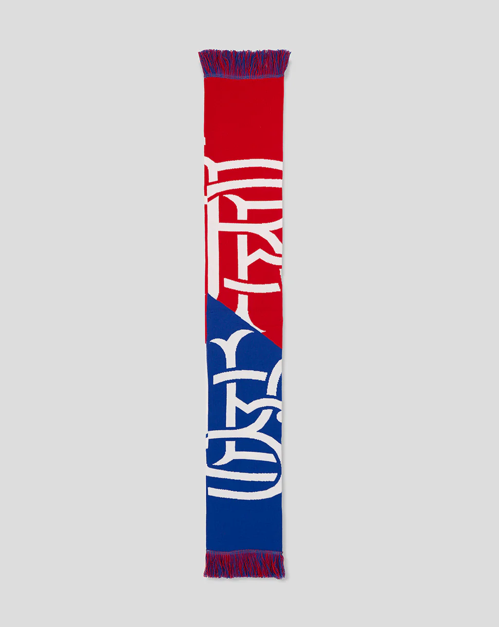 25/26 RANGERS RETRO LOGOS SCARF