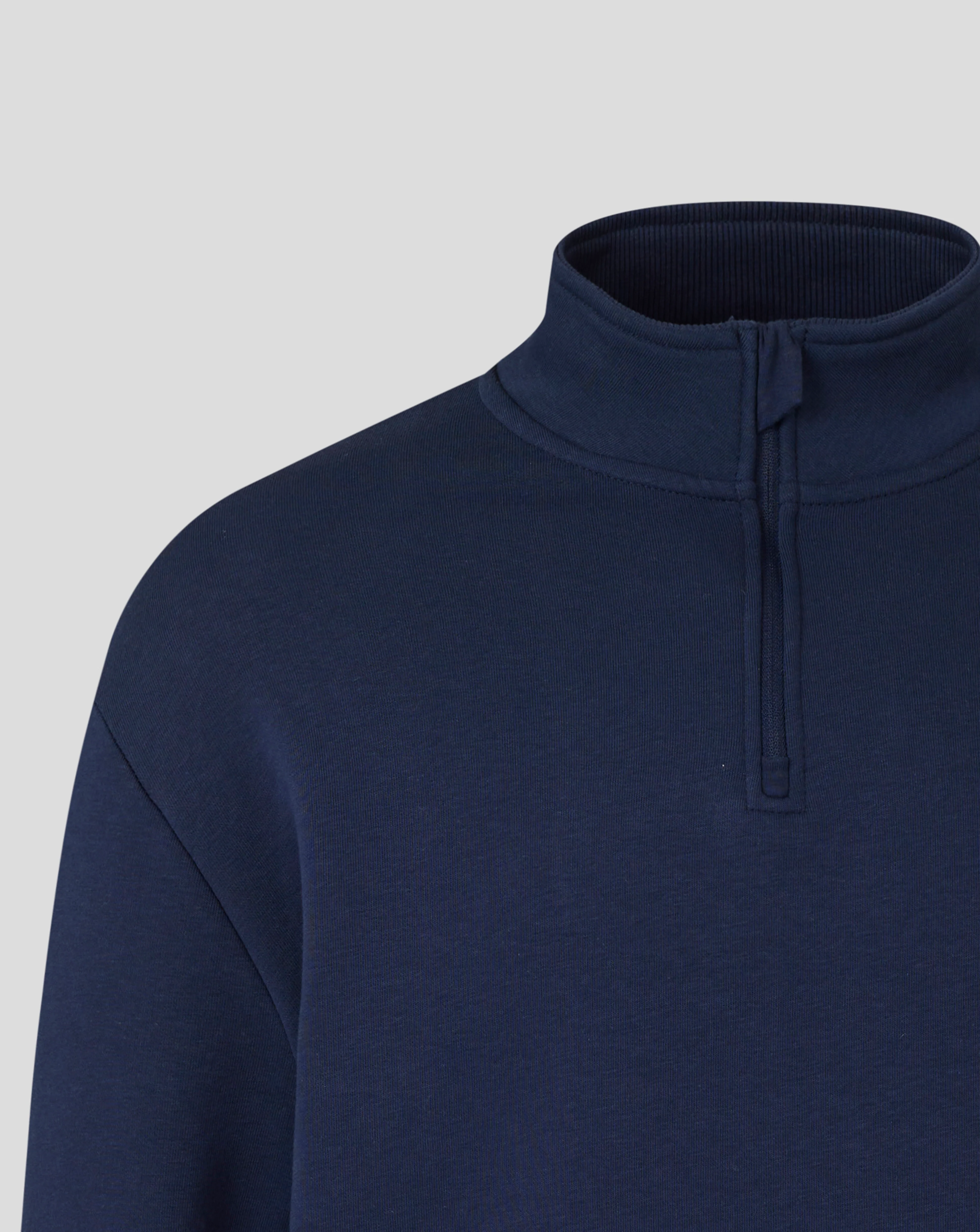 UNISEX RANGERS CONTEMPORARY QUARTER ZIP - BLACK - Image 4