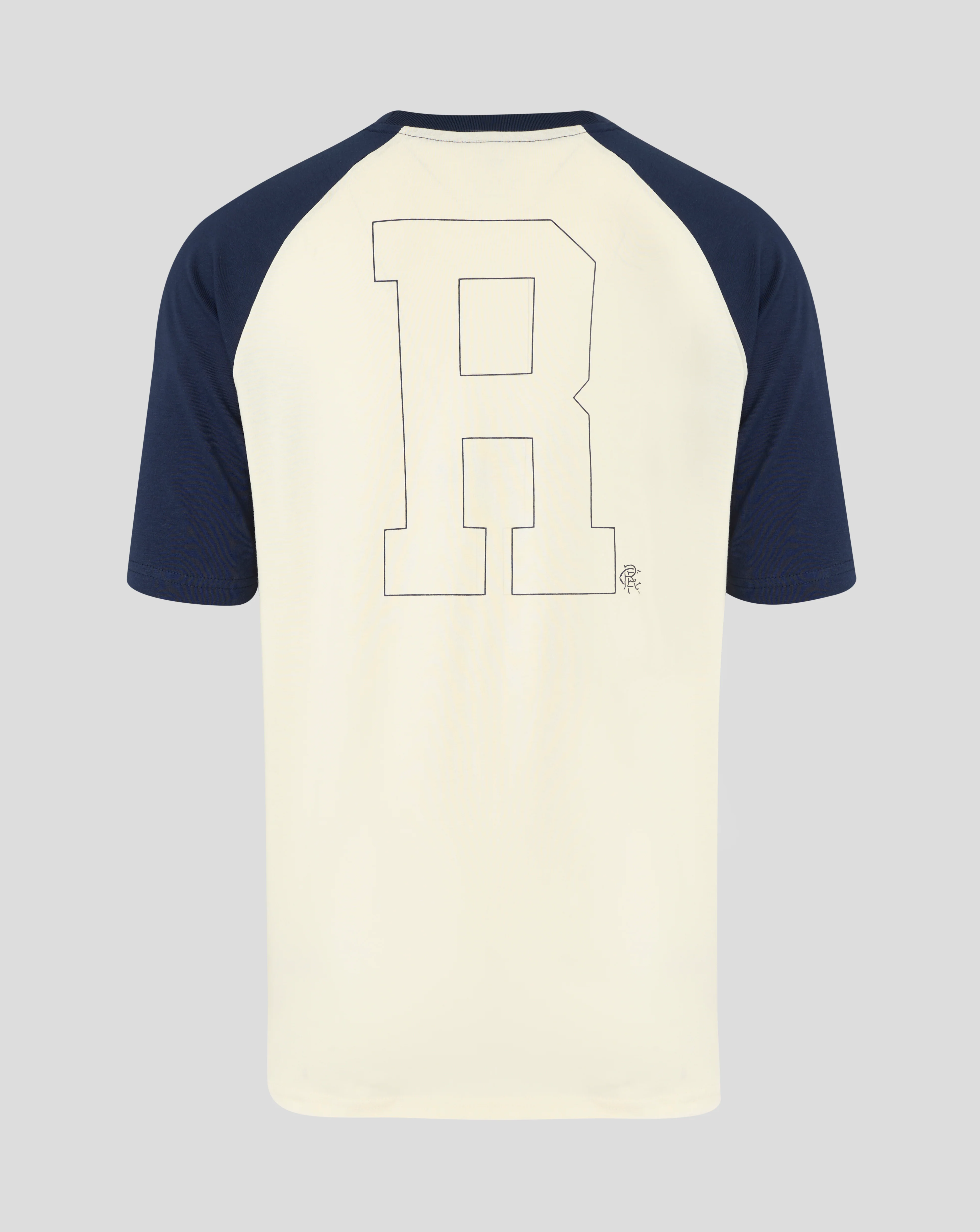 UNISEX RANGERS CONTEMPORARY RAGLAN T-SHIRT - BLACK - Image 3