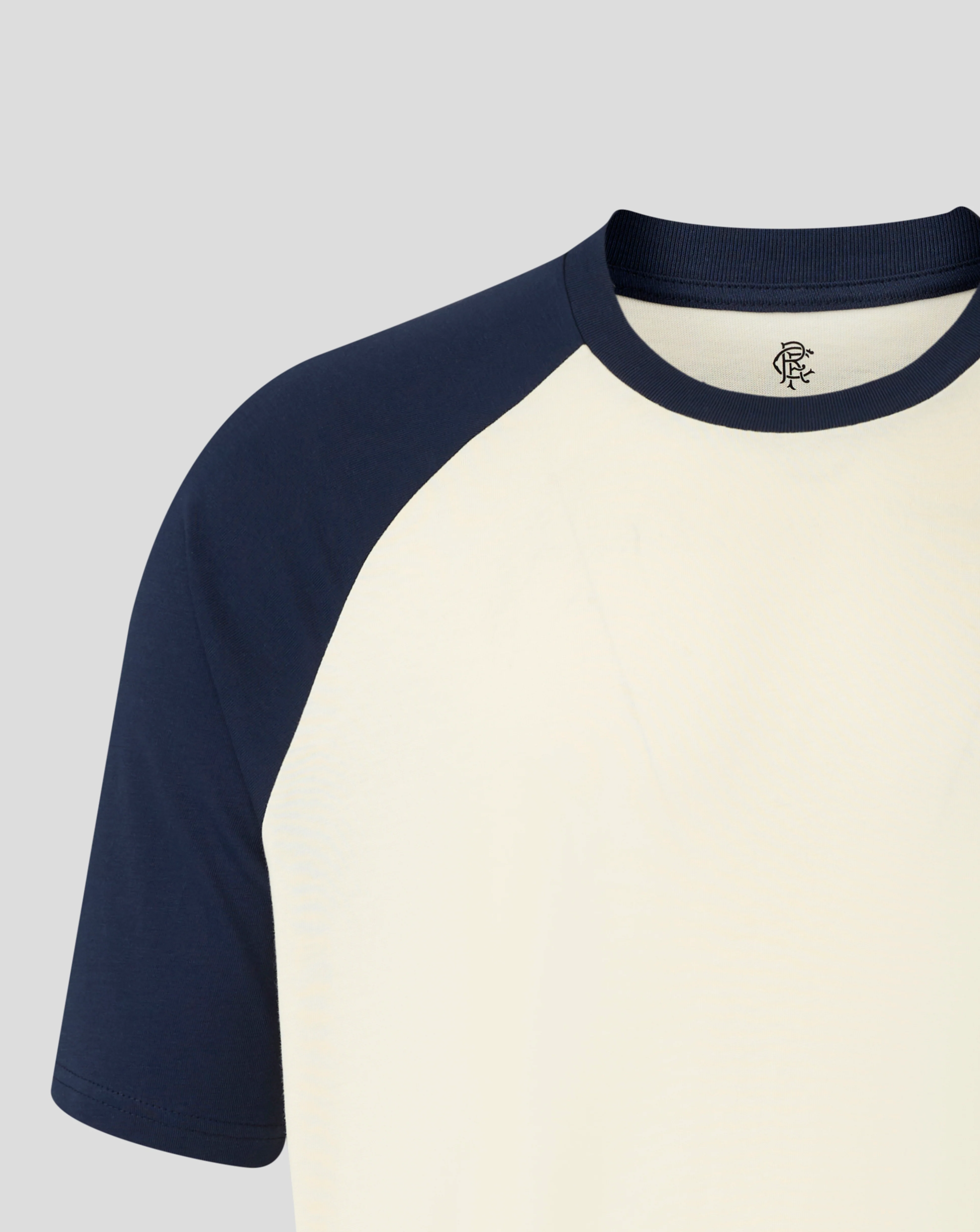 UNISEX RANGERS CONTEMPORARY RAGLAN T-SHIRT - BLACK - Image 4