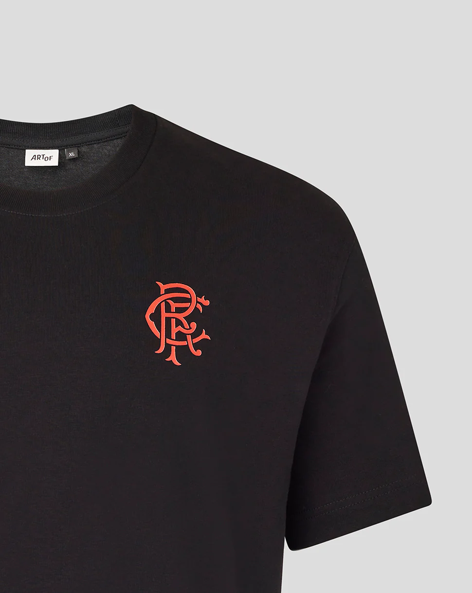 UNISEX RANGERS X ART OF T-SHIRT - BLACK - Image 4
