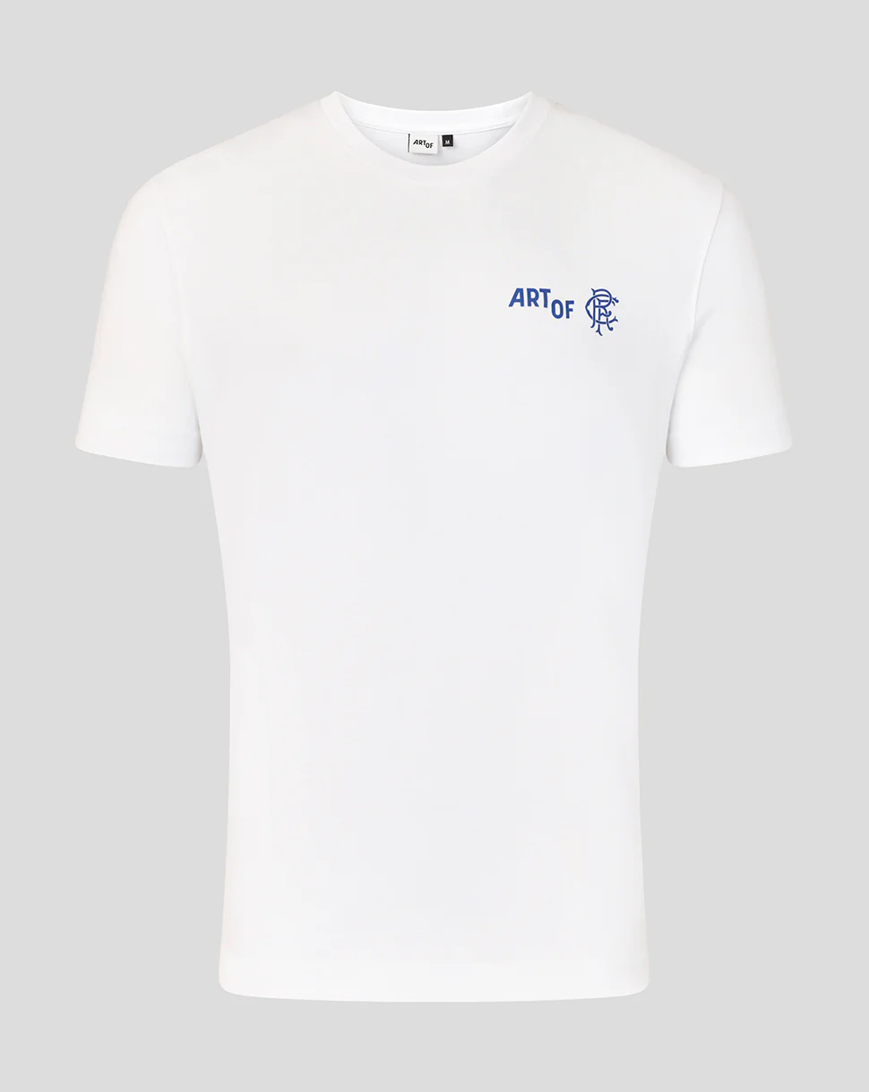 UNISEX RANGERS X ART OF T-SHIRT - WHITE