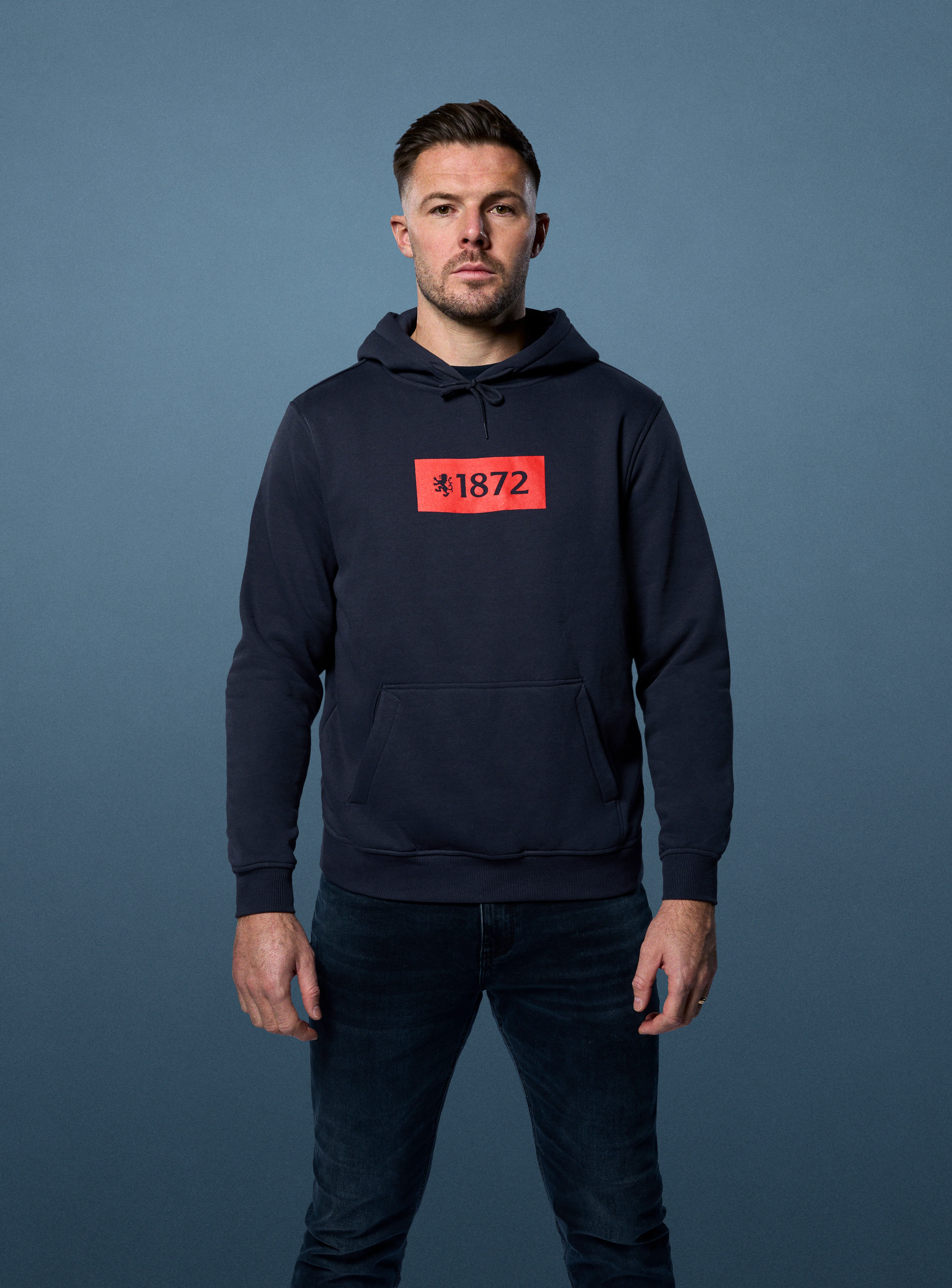 UNISEX 25/26 VARSITY 1872 LION HOOD - NAVY - Image 2