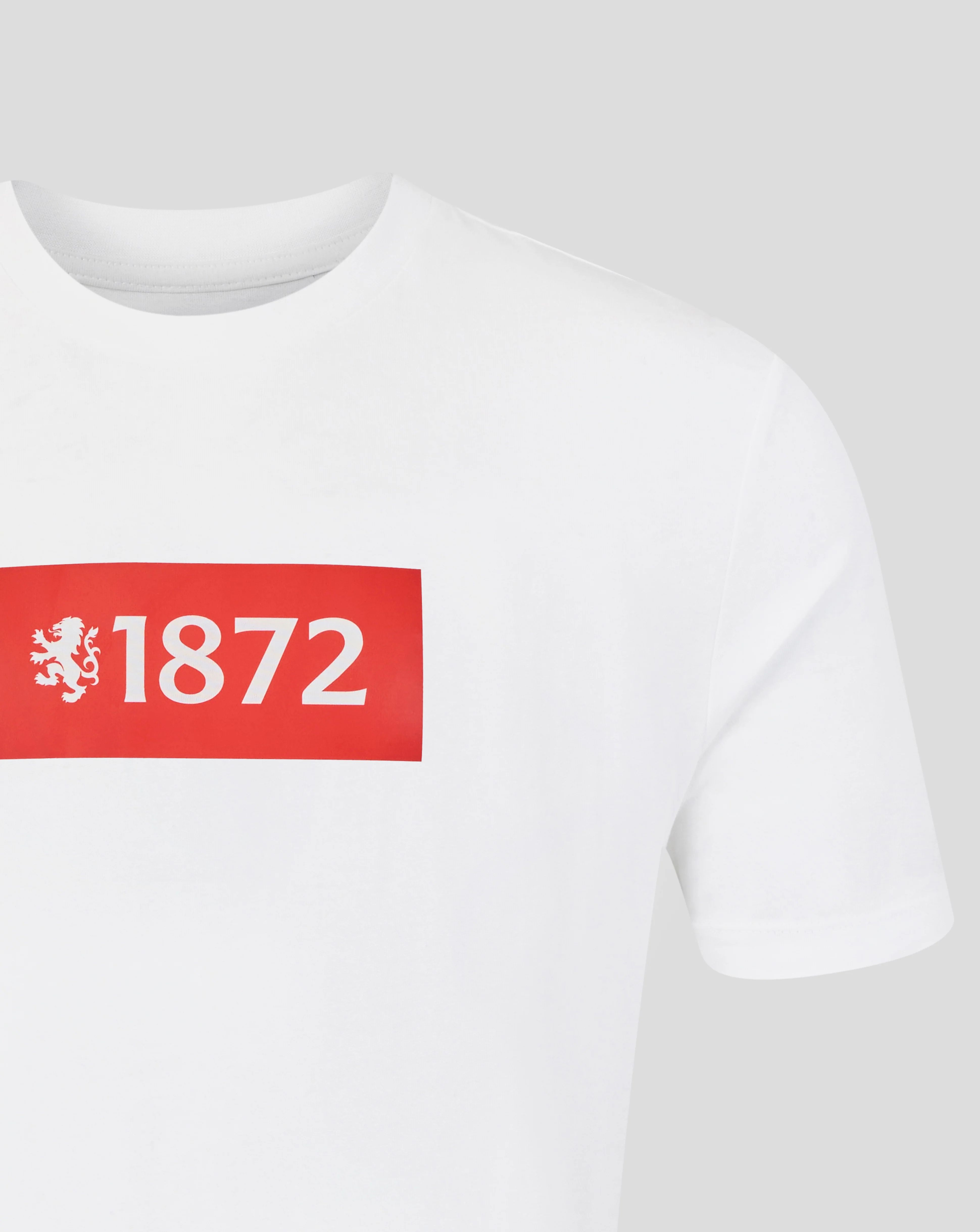 UNISEX 25/26 VARSITY 1872 LION T-SHIRT - WHITE - Image 4