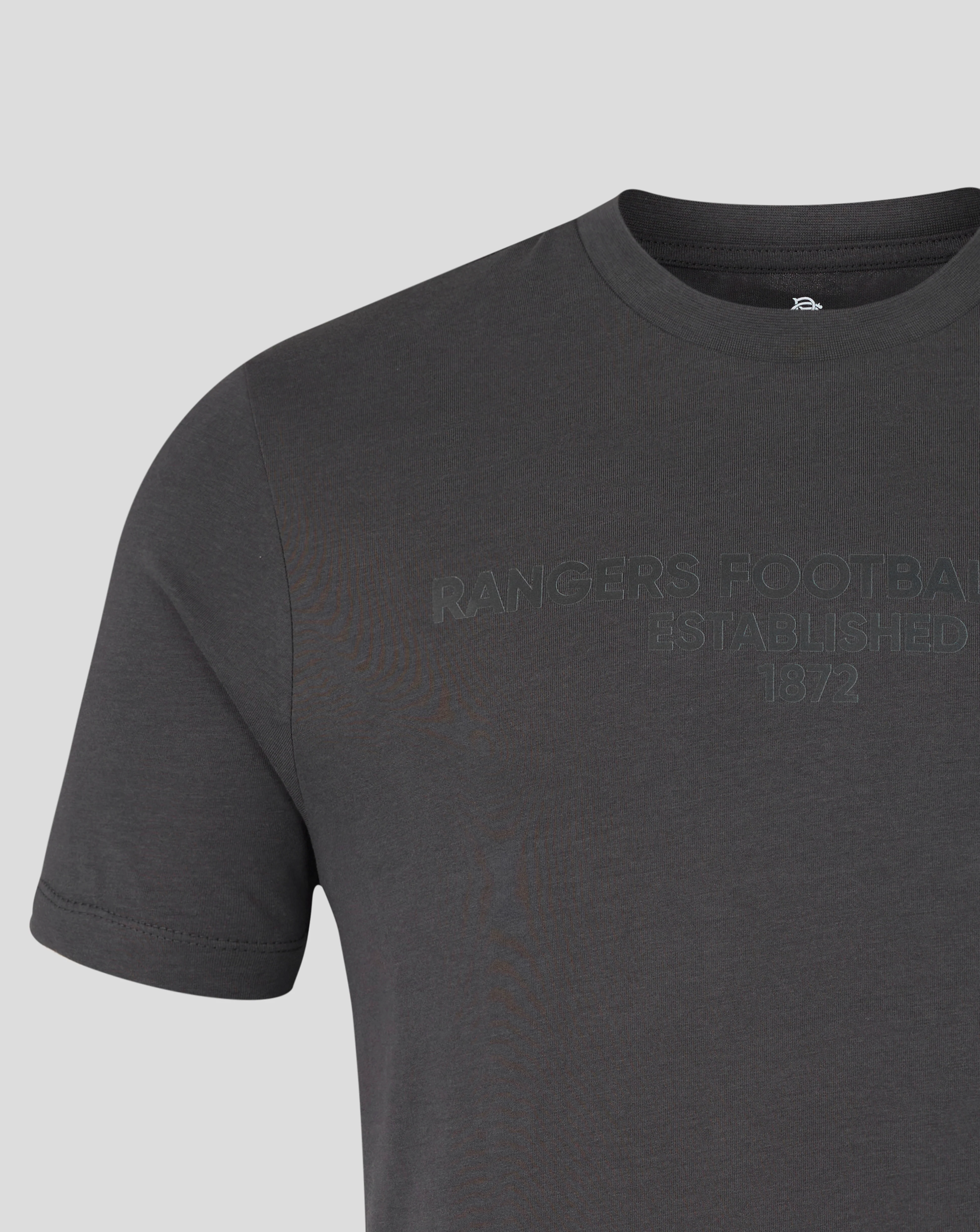 UNISEX 25/26 VARSITY TONAL TYPOGRAPHY T-SHIRT - CHARCOAL - Image 3