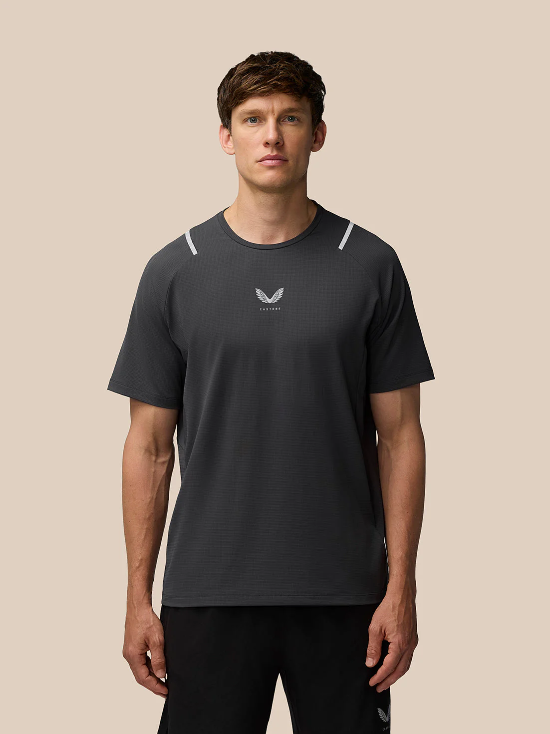 APEX TRAINING T-SHIRT - GUNMETAL/SILVER REFLECTIVE
