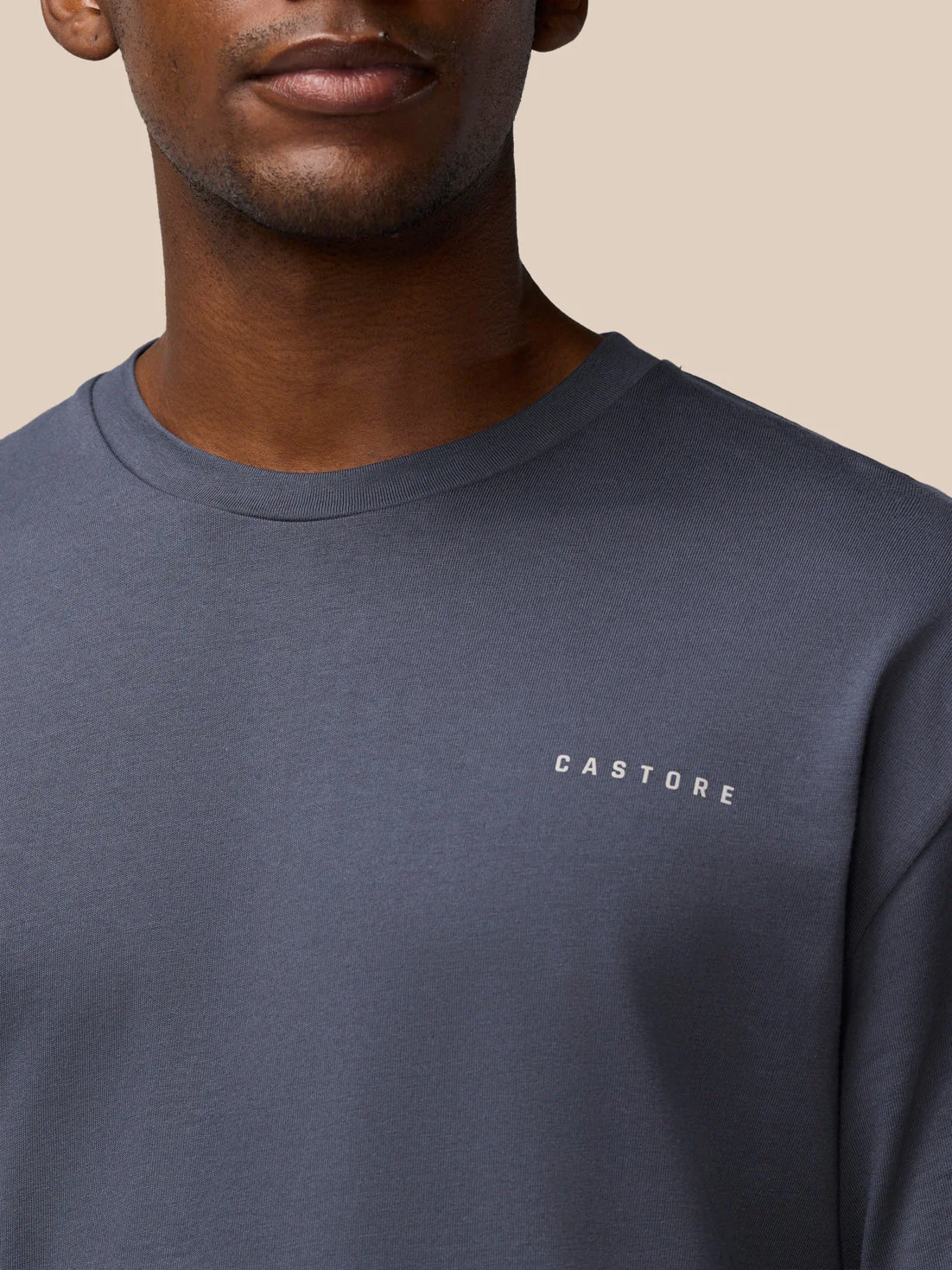 FLEX COTTON T-SHIRT- PEWTER/ALLOY - Image 6