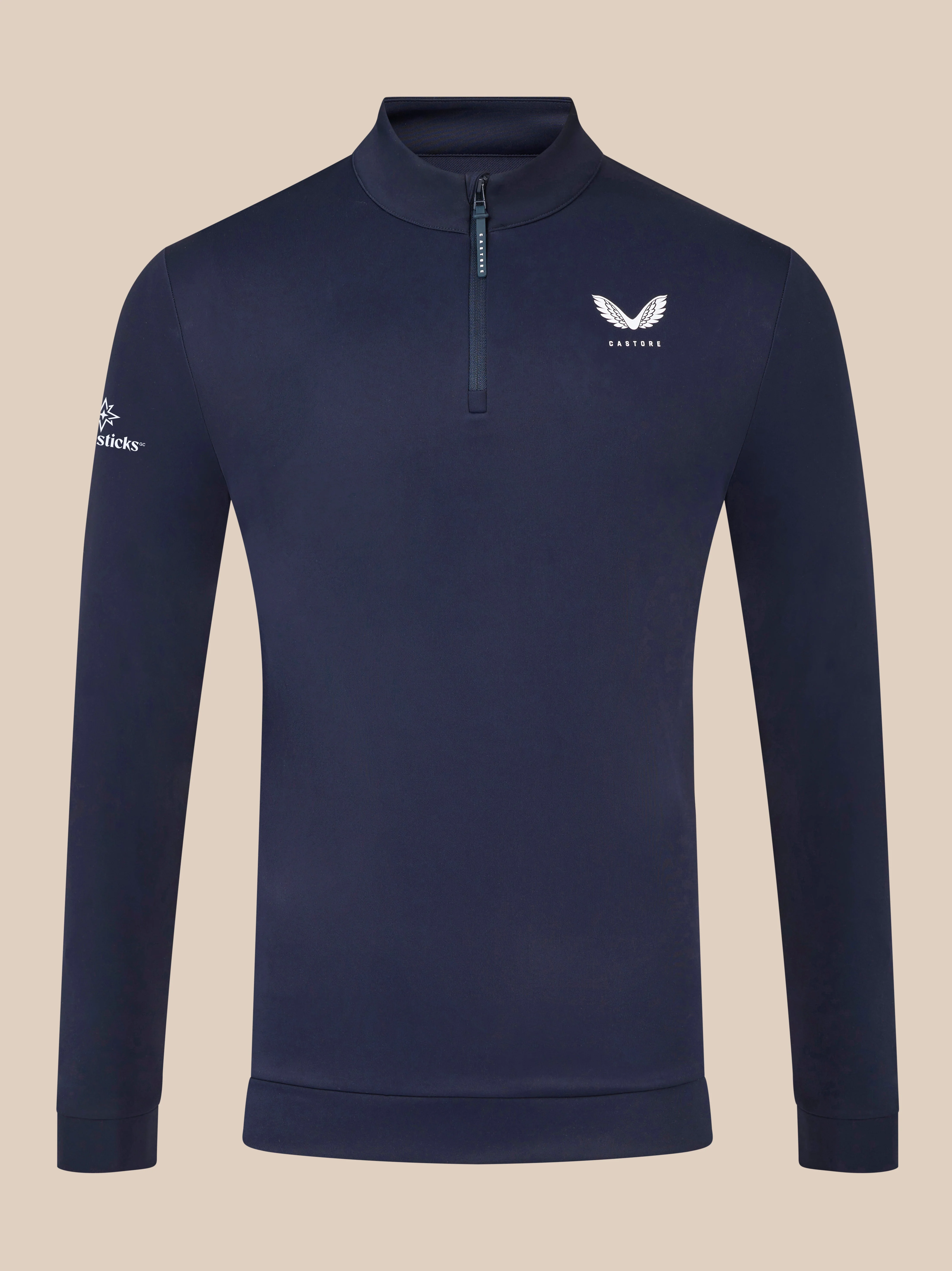 GOLF CLUB CLASSIC 1/4 ZIP TOP - MIDNIGHT NAVY - Image 6