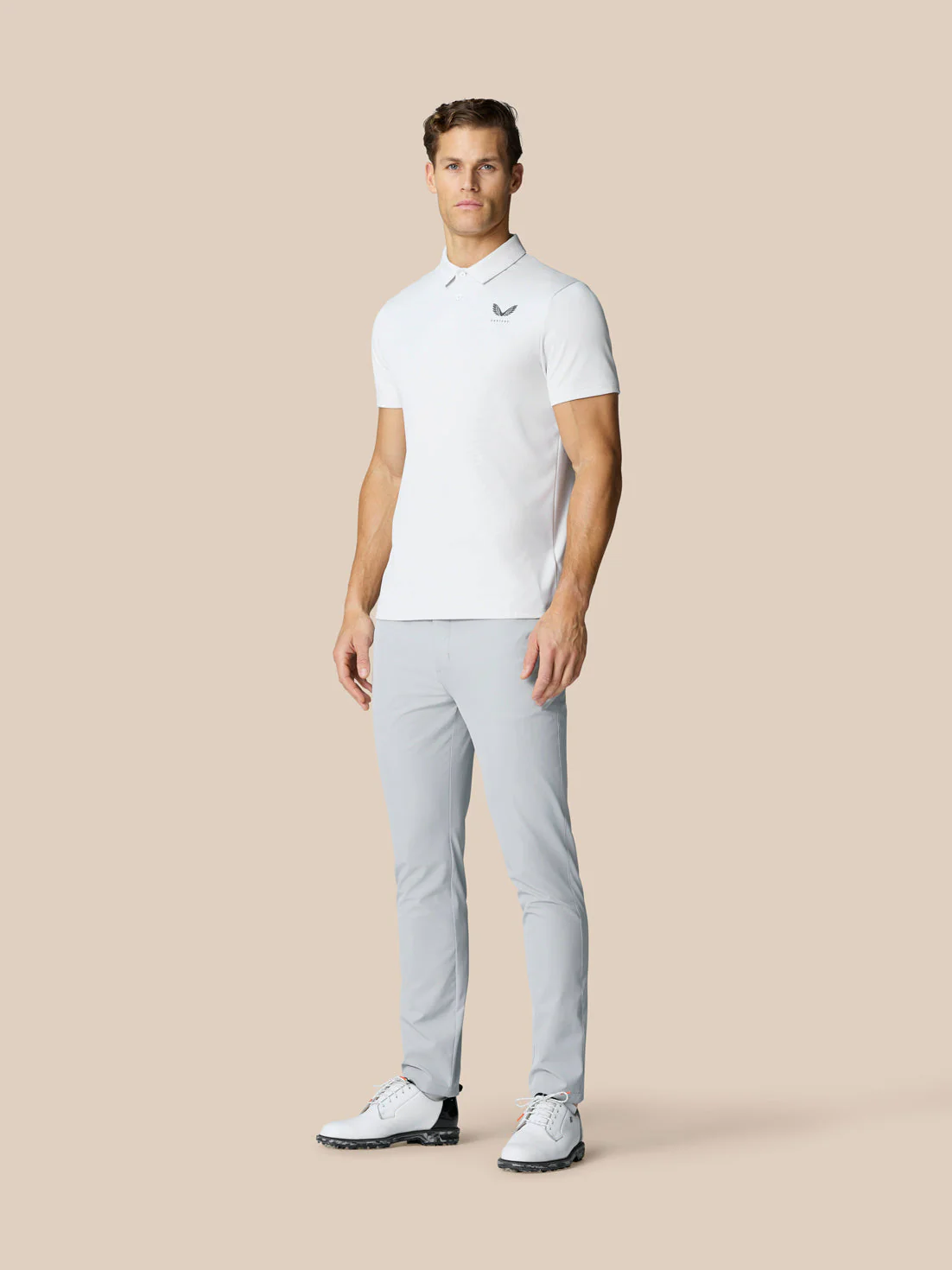 GOLF CLUB TROUSERS - MID GREY - Image 6