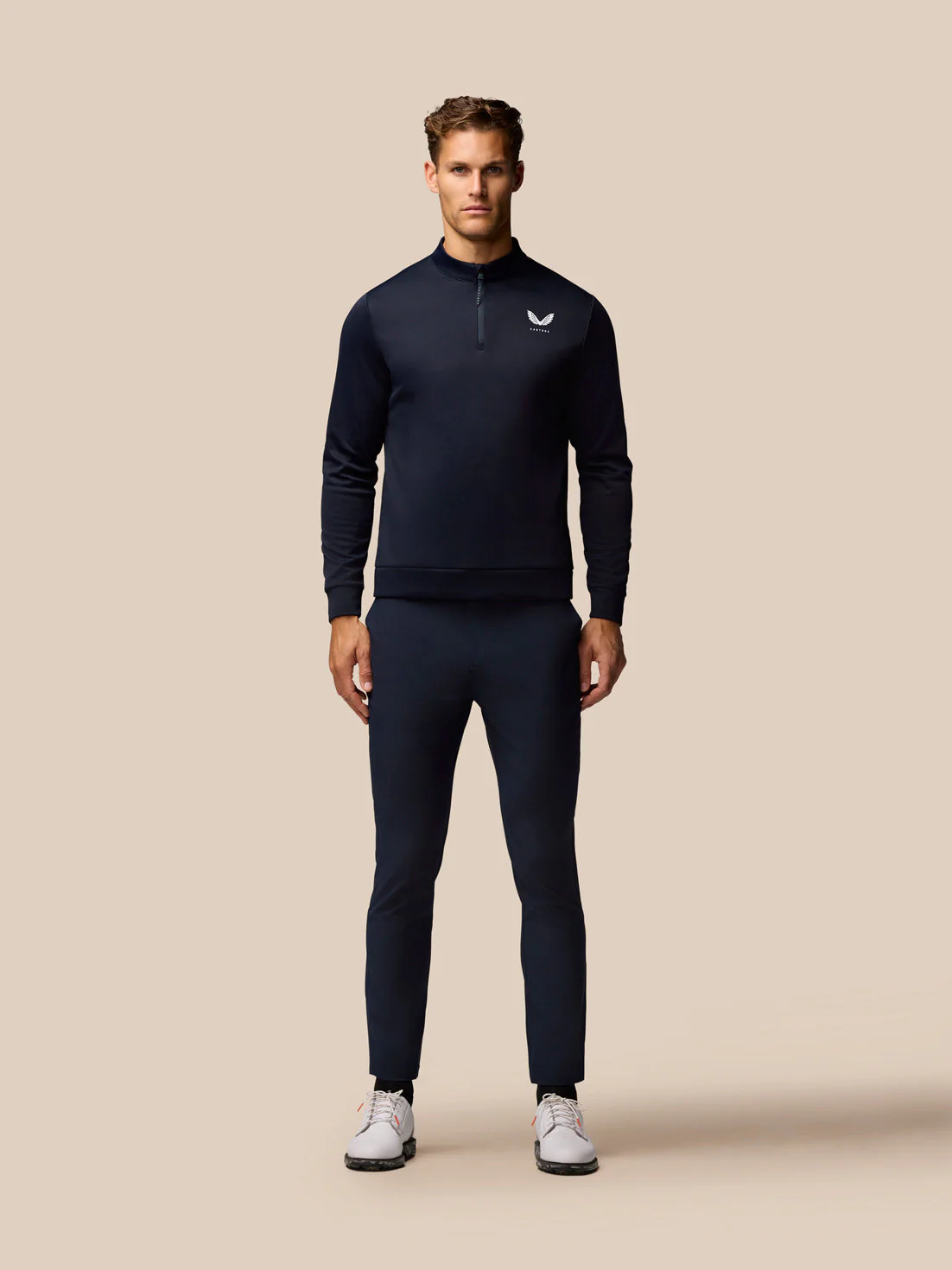 GOLF CLUB TROUSERS 34" LEG - MIDNIGHT NAVY - Image 4
