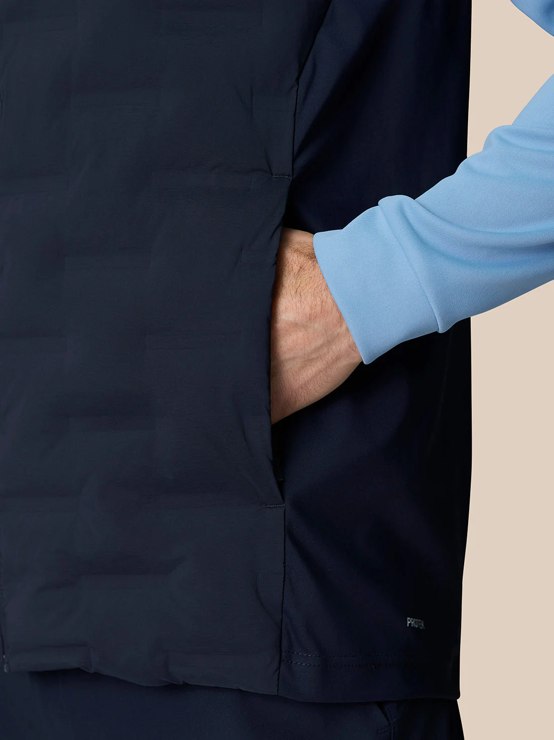 GOLF PINNACLE GILET - MIDNIGHT NAVY - Image 15