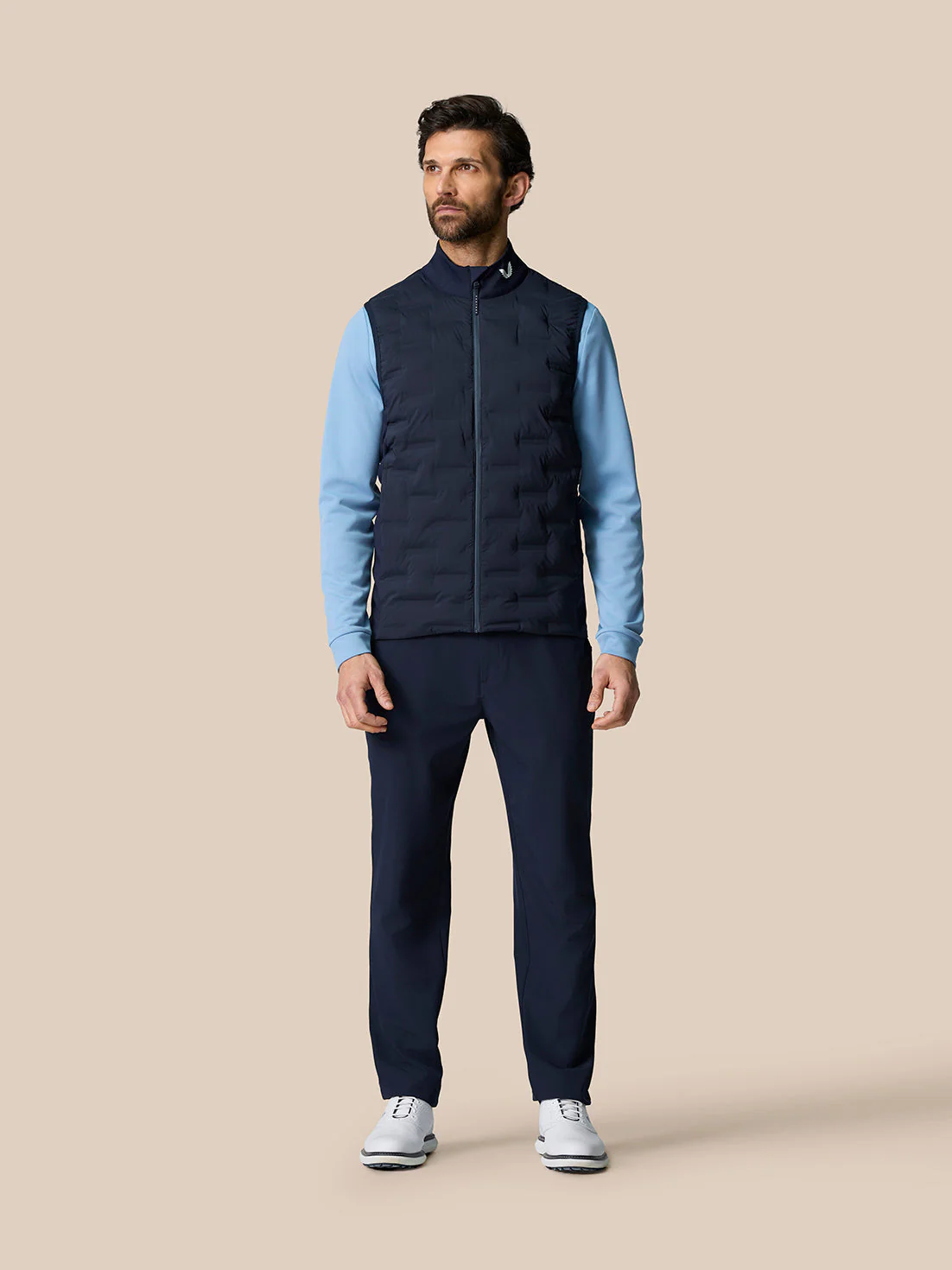 GOLF PINNACLE GILET - MIDNIGHT NAVY - Image 16