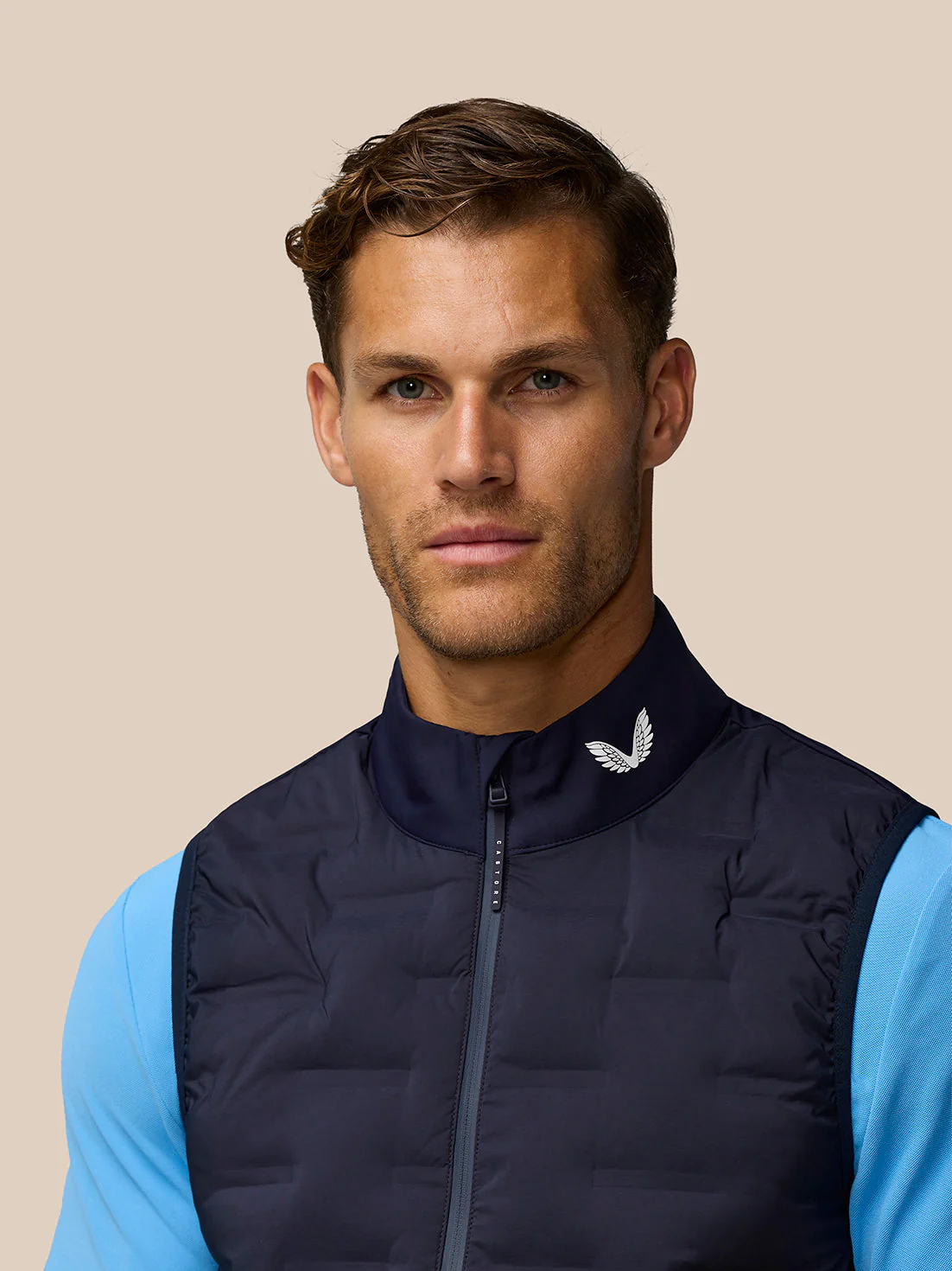GOLF PINNACLE GILET - MIDNIGHT NAVY - Image 4