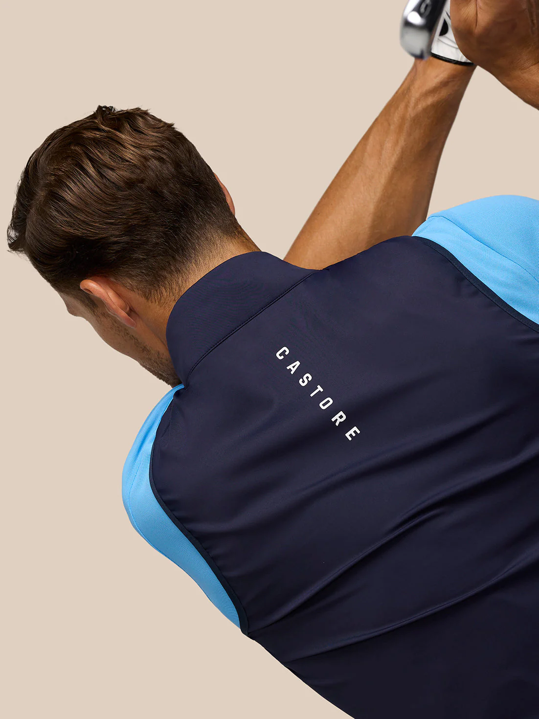 GOLF PINNACLE GILET - MIDNIGHT NAVY - Image 6