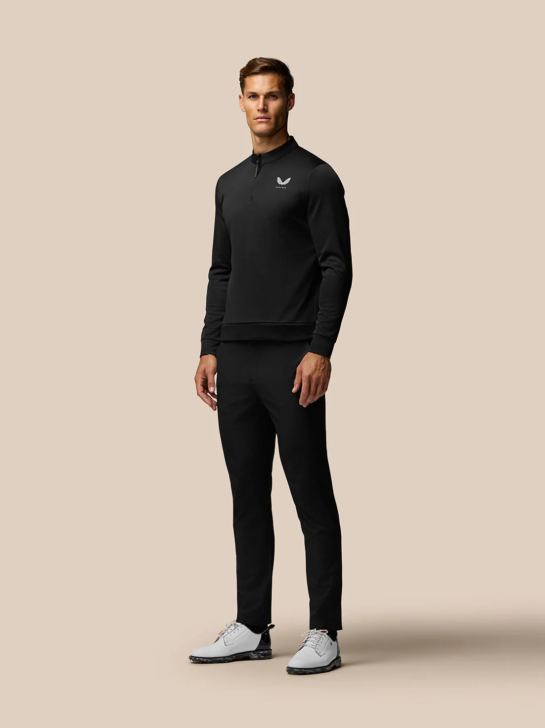 CLUB GOLF TROUSERS - BLACK - Image 3