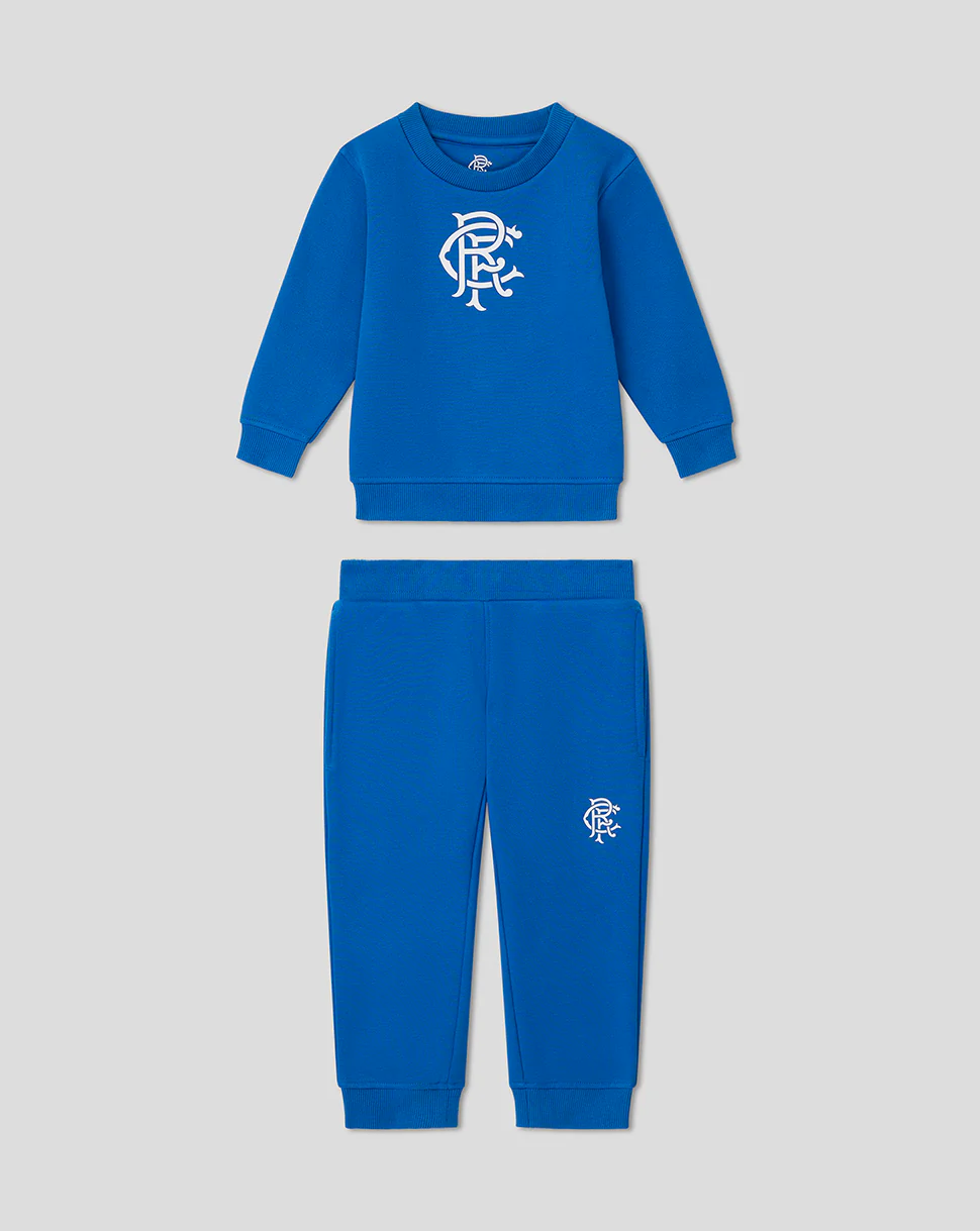 INFANT CORE SWEATSHIRT SET - BLUE