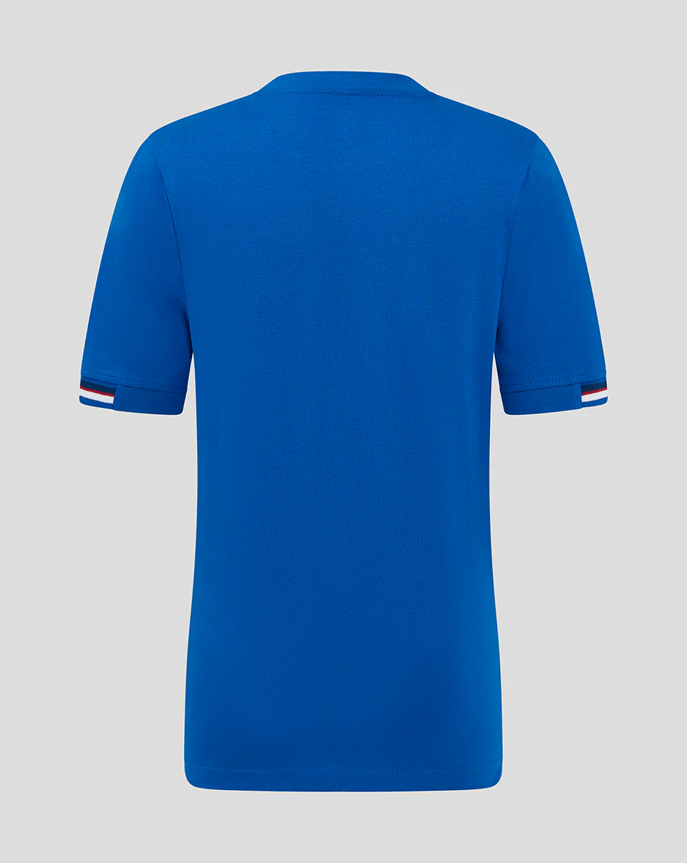 JUNIOR CLASSIC COTTON T-SHIRT - BLUE - Image 4