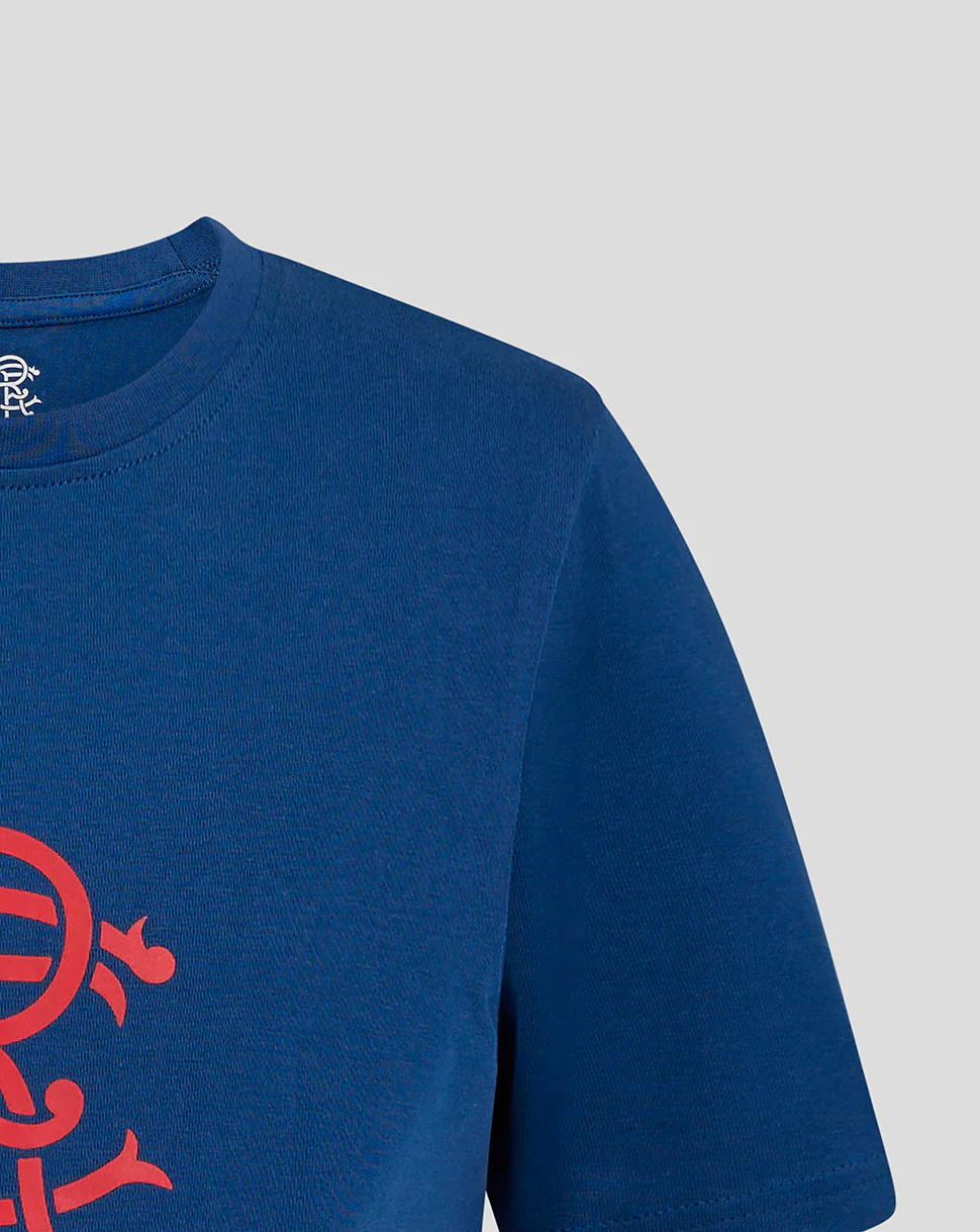 JUNIOR CORE CREST RANGERS T-SHIRT - NAVY - Image 3