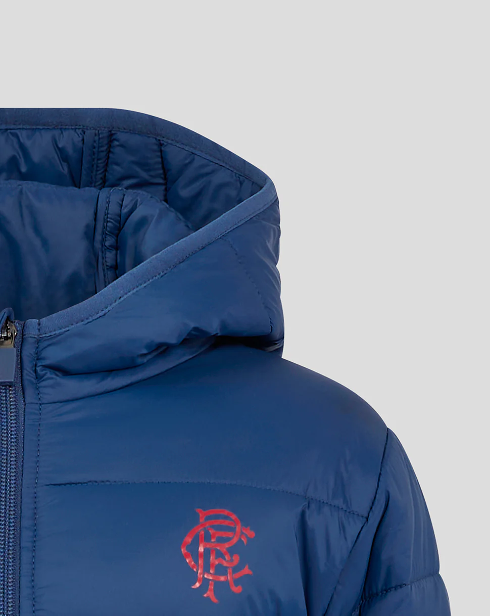 JUNIOR 24/25 CORE FAN PUFFER JACKET - NAVY - Image 3