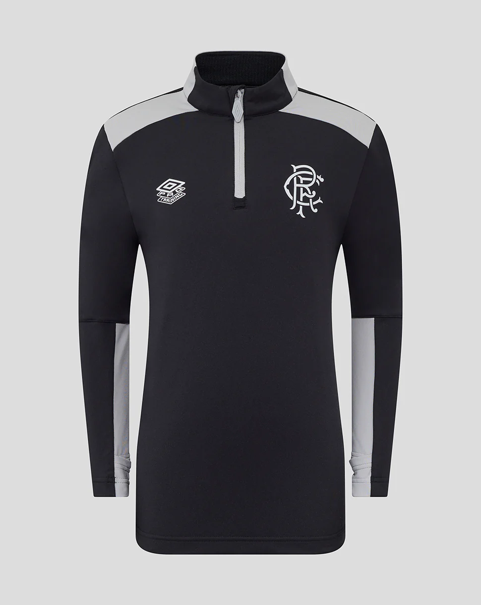 JUNIOR 25/26 COACHES TRAINING QUARTER ZIP - CAVIAR