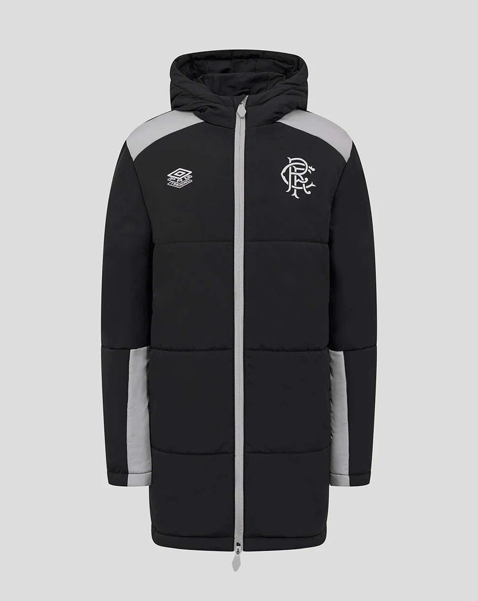 JUNIOR 25/26 COACHES TRAINING PACKABLE HOOD SHOWER JACKET - CAVIAR