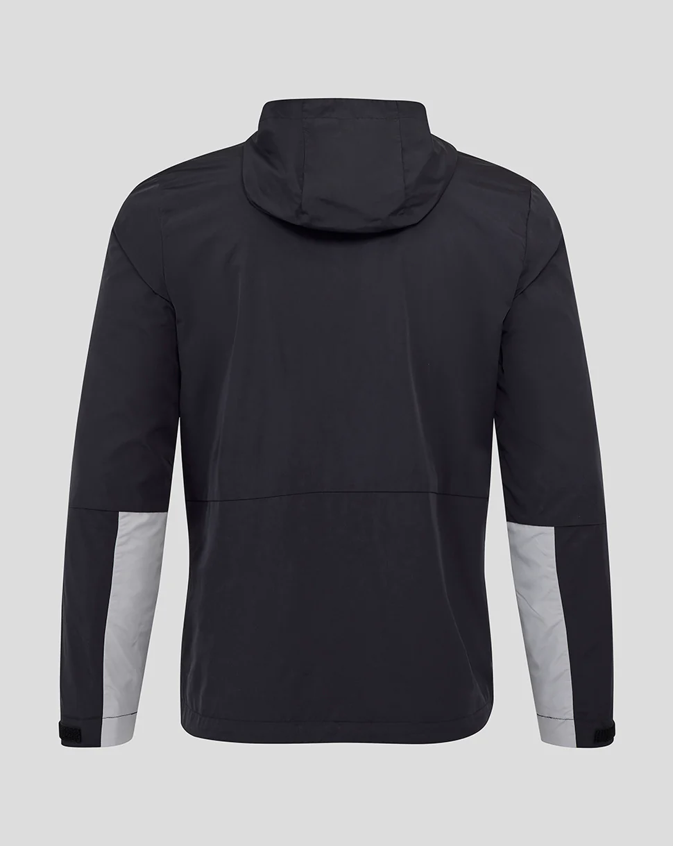 JUNIOR 25/26 COACHES TRAINING PACKABLE HOOD SHOWER JACKET - CAVIAR - Image 5