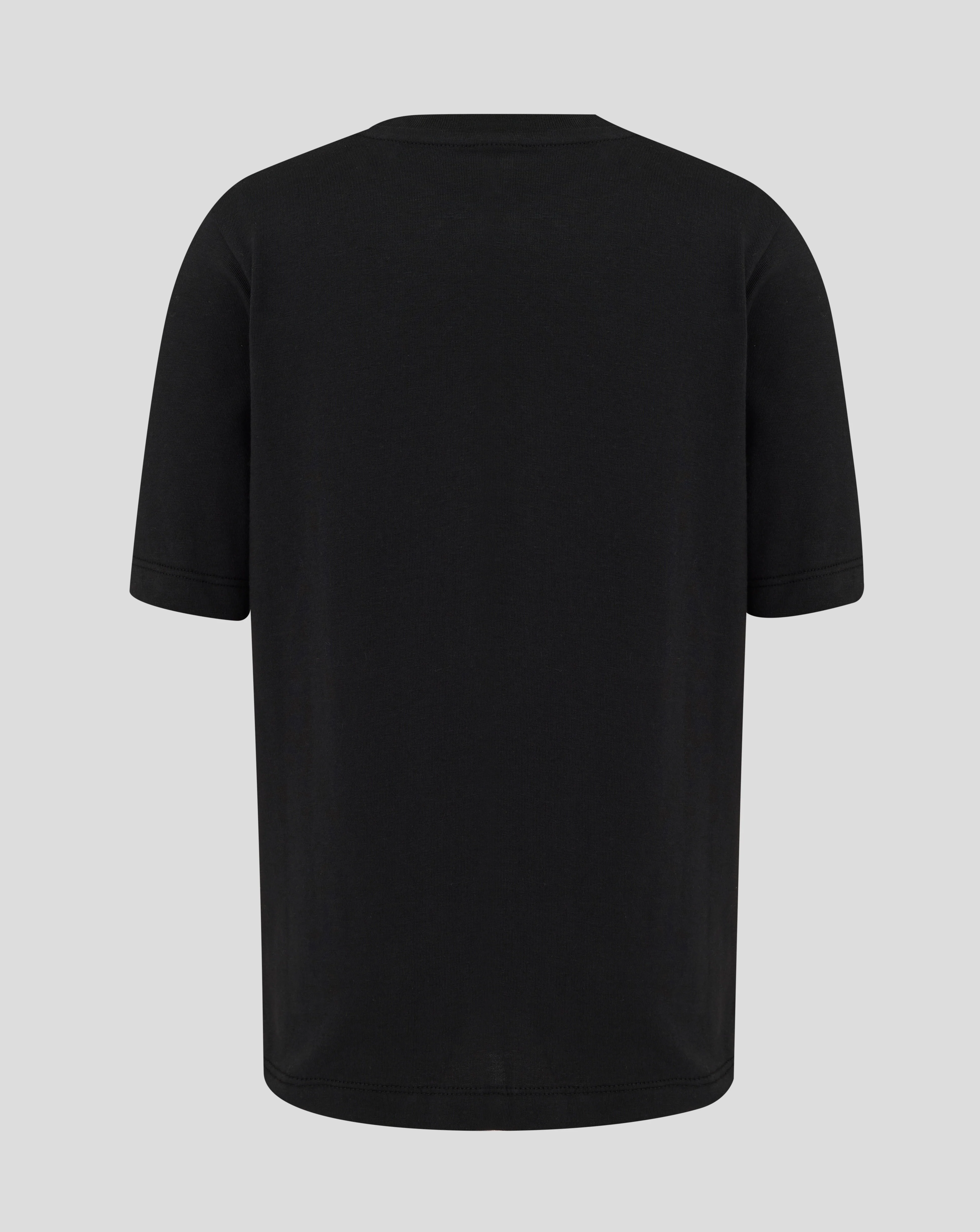 JUNIOR 25/26 CORE CREST TEE - CAVIAR - Image 3