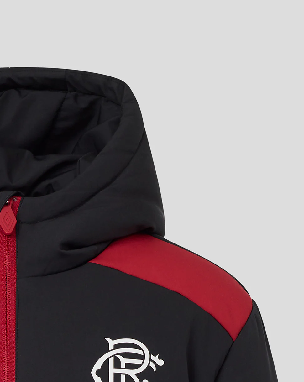 JUNIOR 25/26 COACHES TRAINING PADDED JACKET - CAVIAR - Image 2