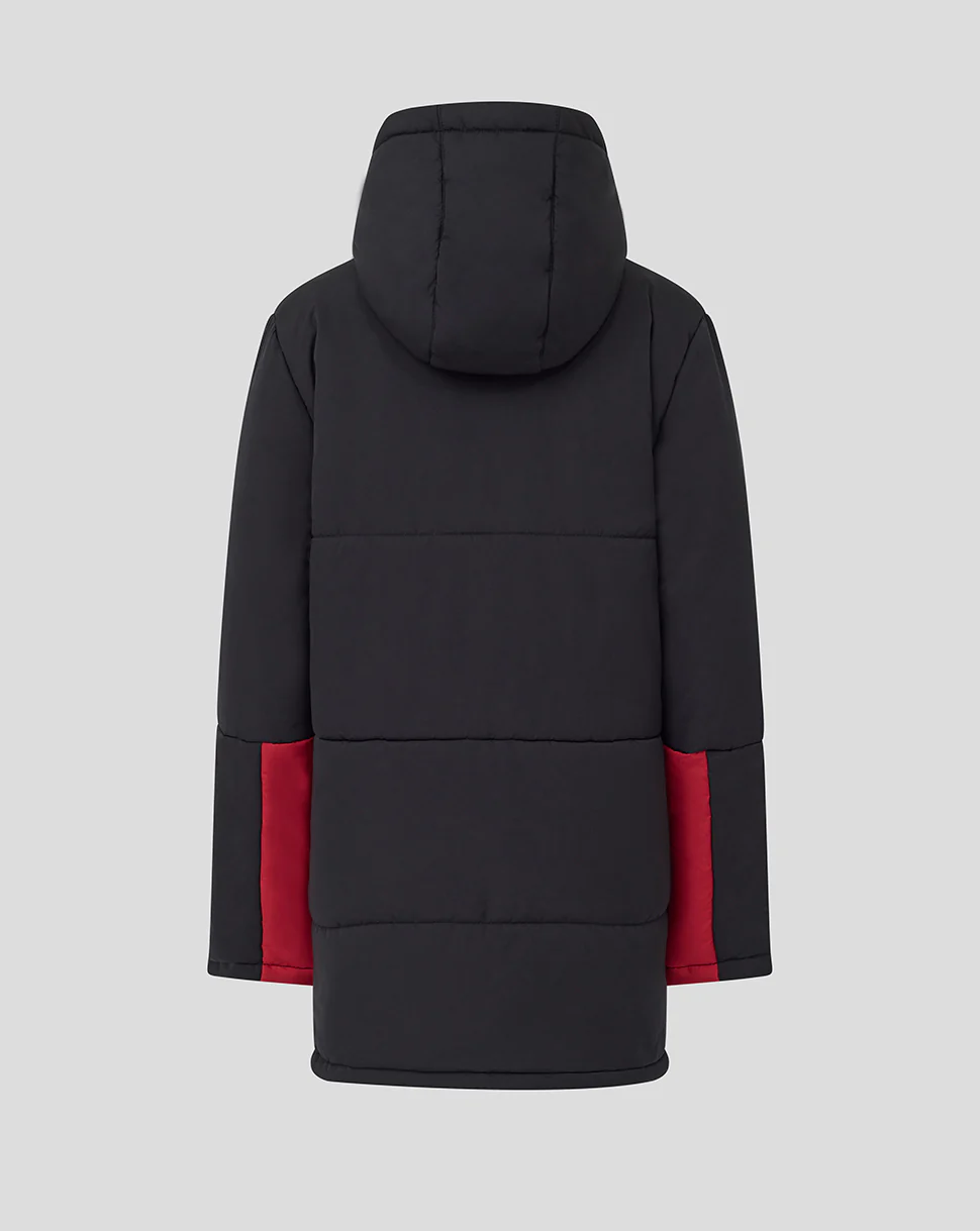 JUNIOR 25/26 COACHES TRAINING PADDED JACKET - CAVIAR - Image 3