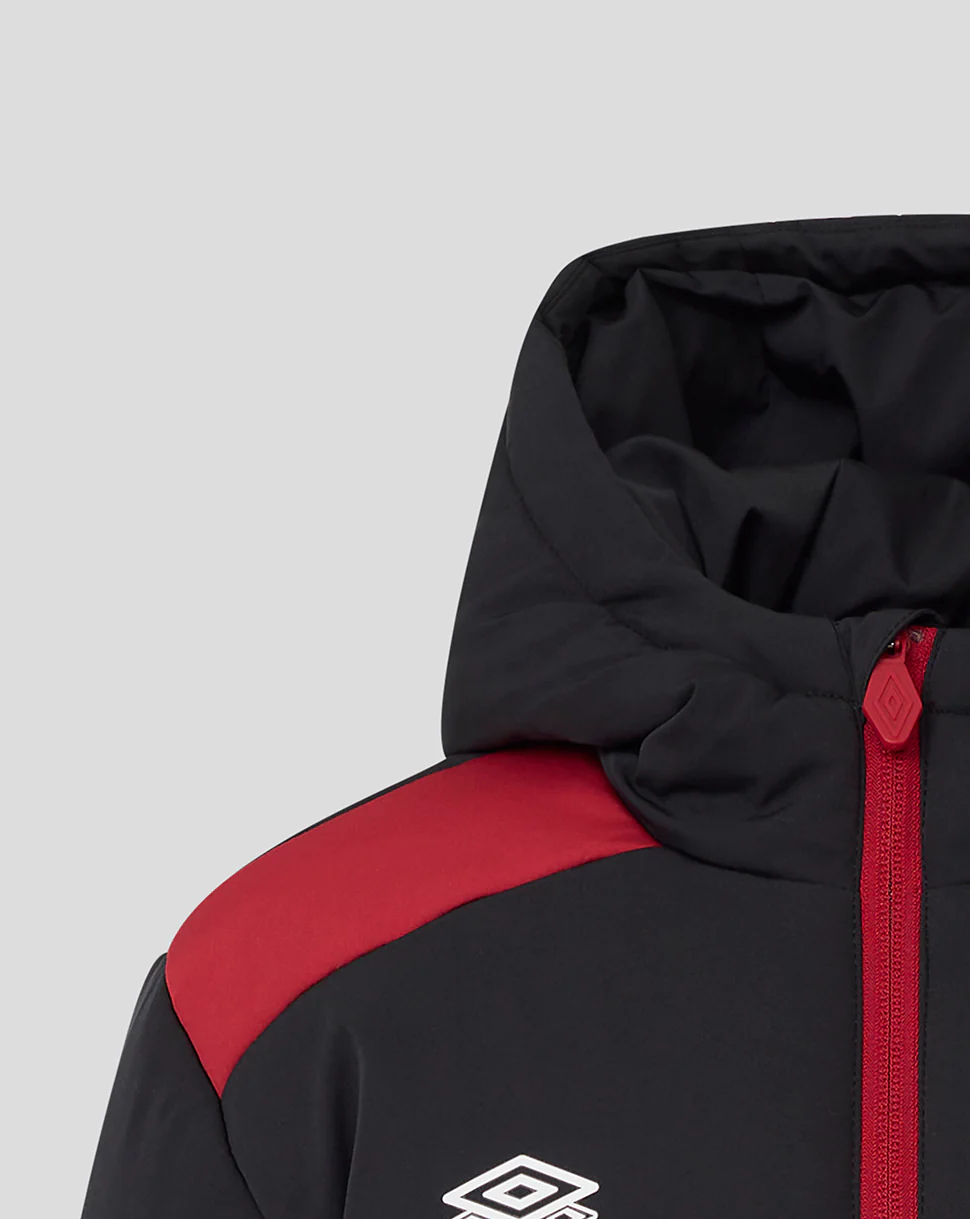 JUNIOR 25/26 COACHES TRAINING PADDED JACKET - CAVIAR - Image 4