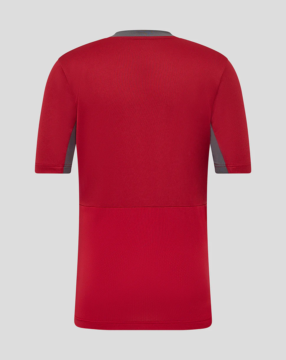 JUNIOR 25/26 PLAYERS TRAINING SHORT SLEEVE T-SHIRT - RHYTHMIC RED - Image 3