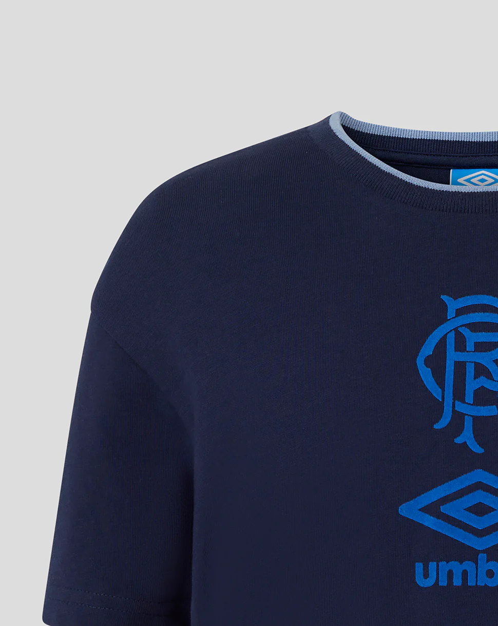 JUNIOR 25/26 TRAVEL SHORT SLEEVE T-SHIRT - PEACOAT - Image 4
