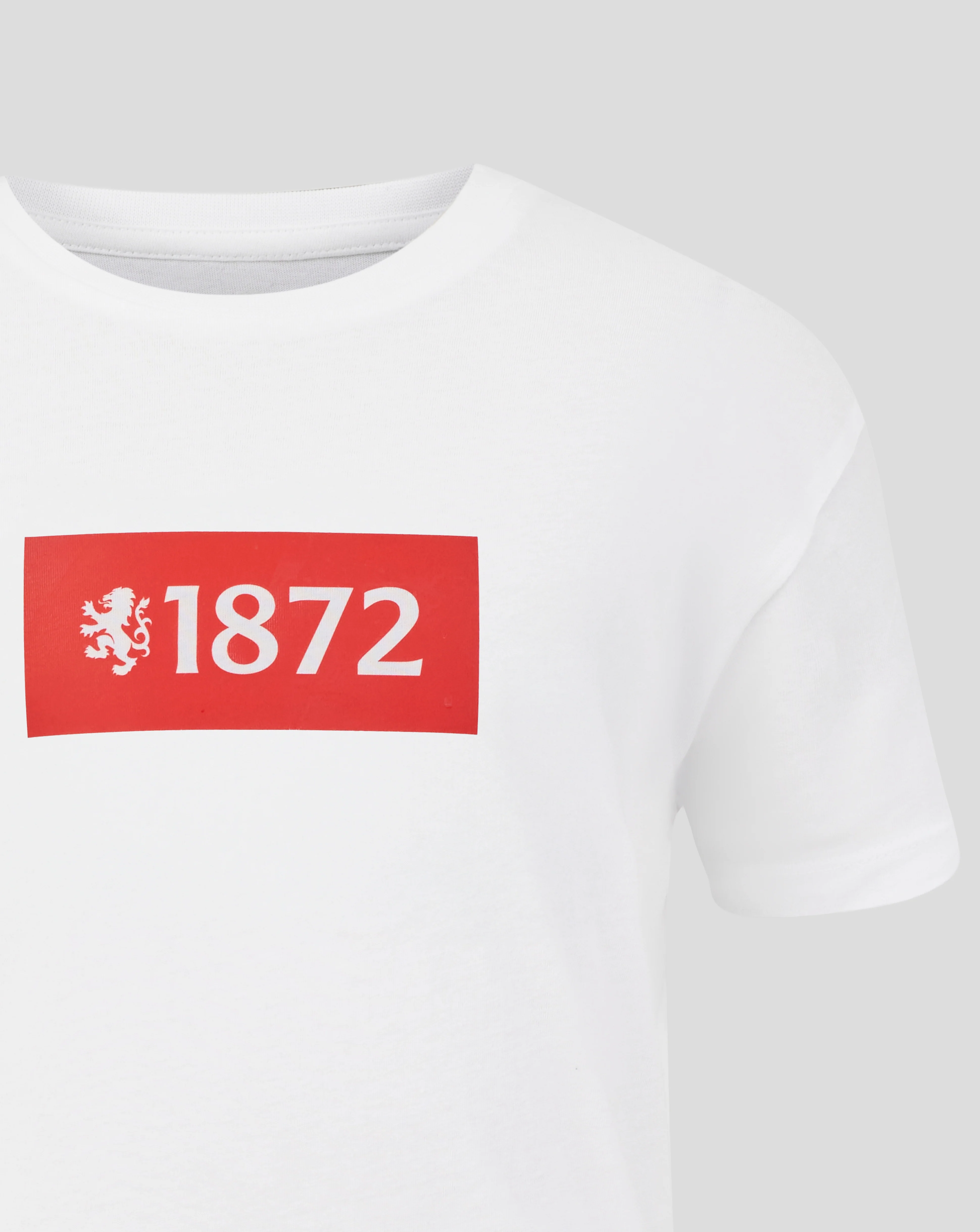 JUNIOR 25/26 VARSITY 1872 LION T-SHIRT - WHITE - Image 4
