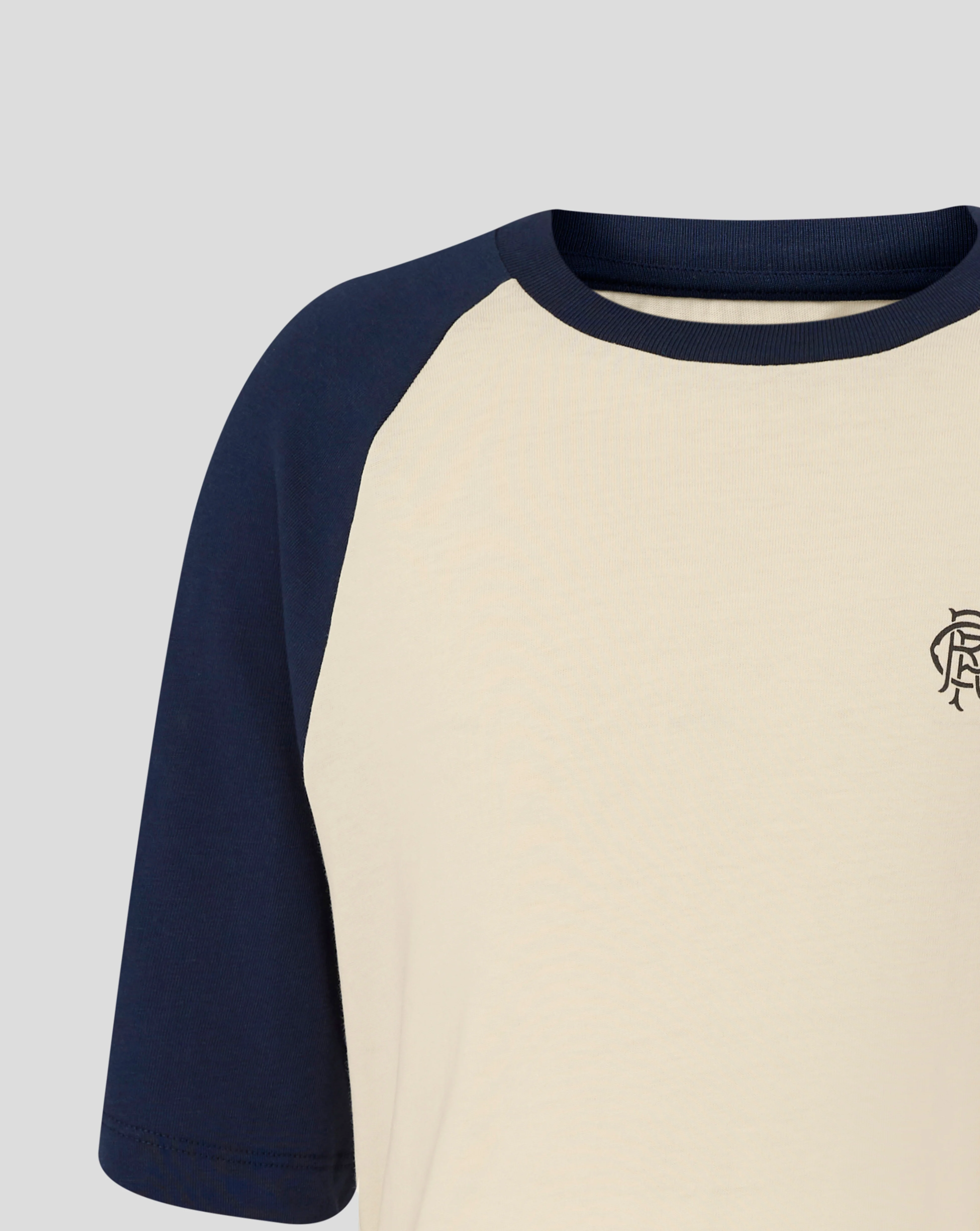 JUNIOR RANGERS CONTEMPORARY RAGLAN T-SHIRT - BLACK - Image 4