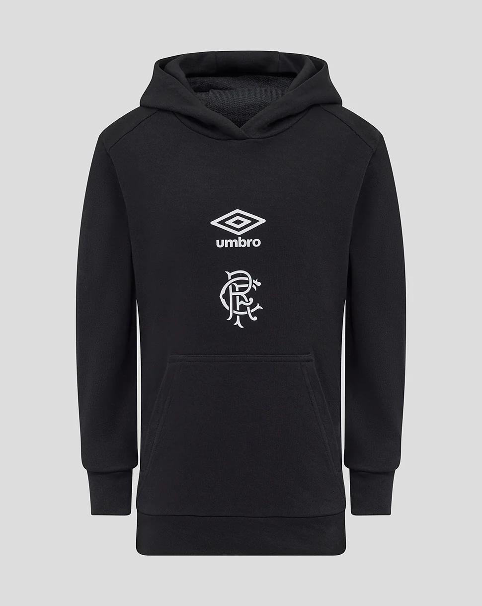 JUNIOR 25/26 PRESENTATION LOGO HOODIE - CAVIAR