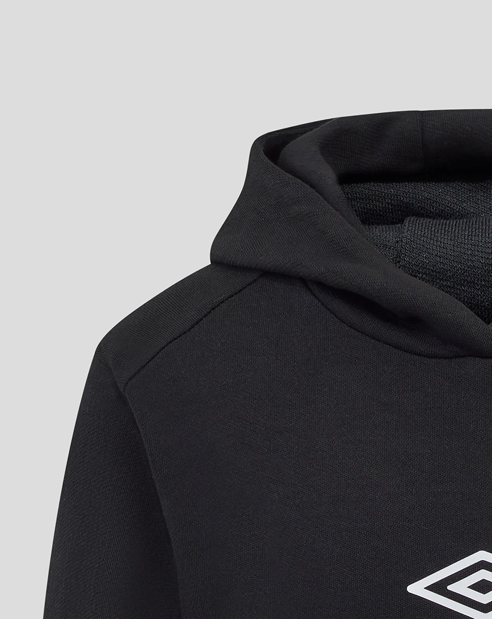 JUNIOR 25/26 PRESENTATION LOGO HOODIE - CAVIAR - Image 2