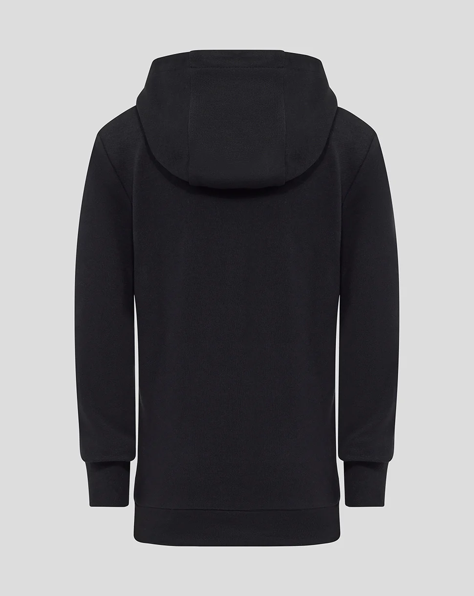 JUNIOR 25/26 PRESENTATION LOGO HOODIE - CAVIAR - Image 4