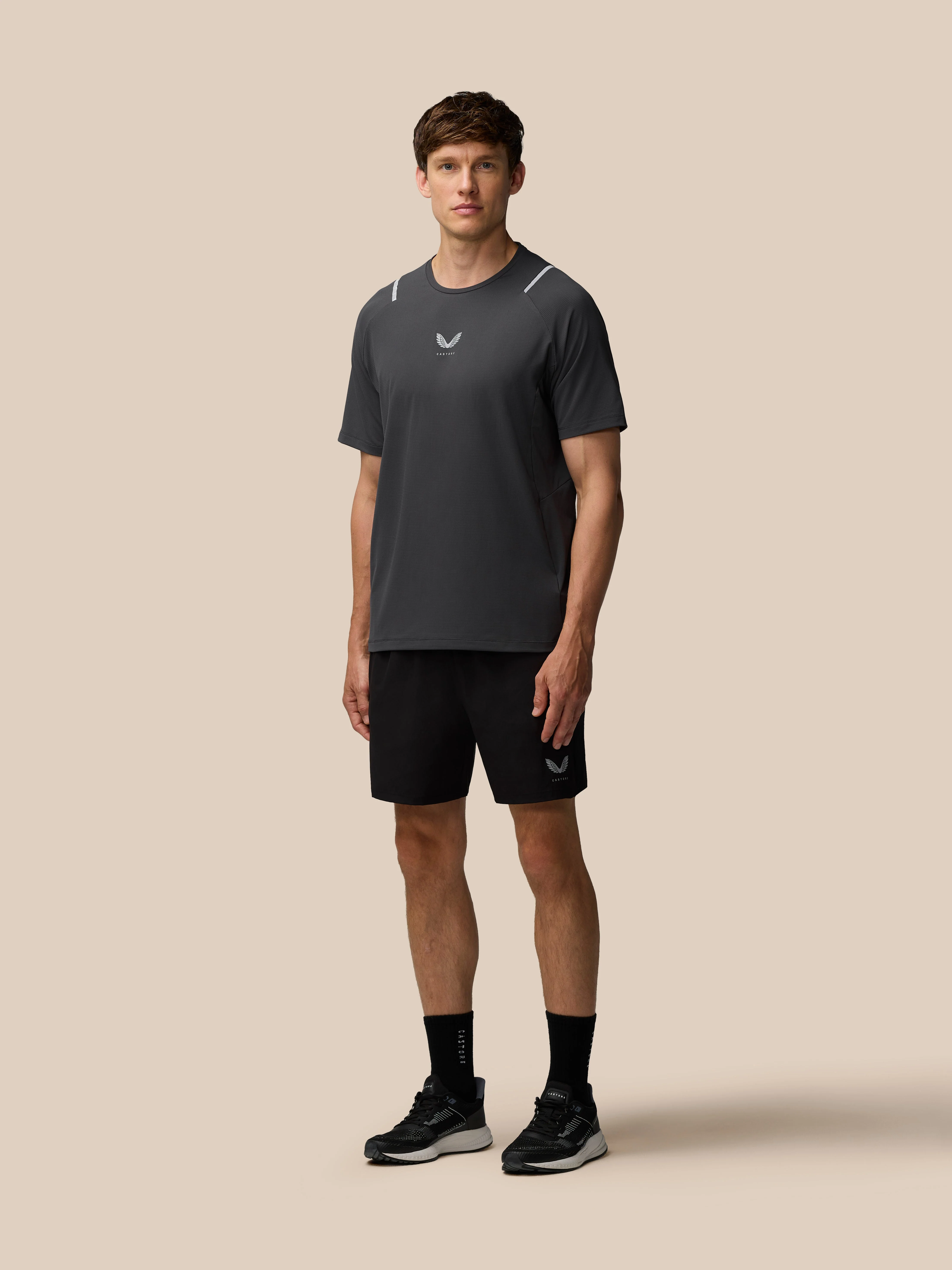 APEX TRAINING 6” SHORTS - BLACK - Image 3