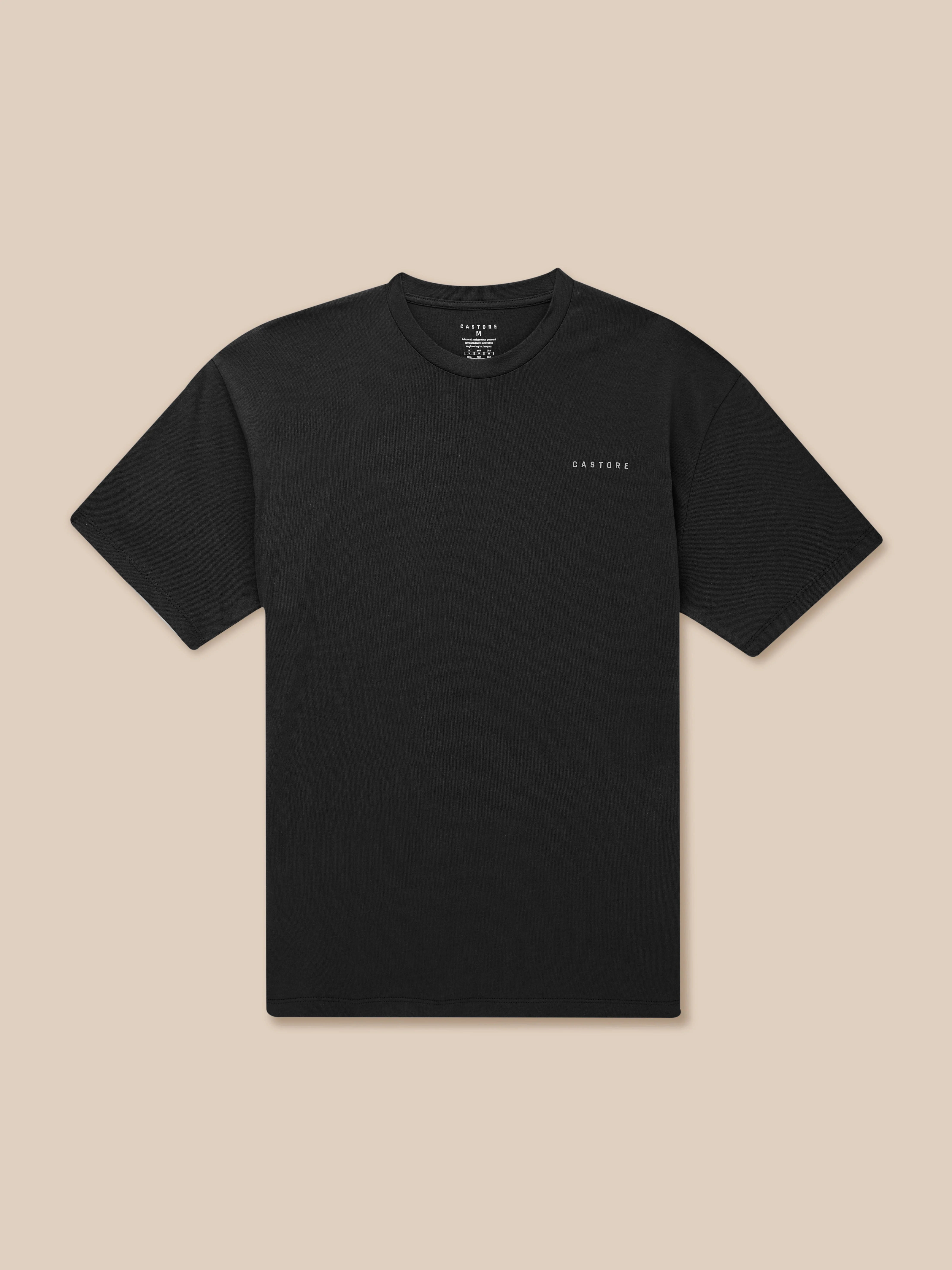 FLEX COTTON T-SHIRT- BLACK/GUNMETAL - Image 8