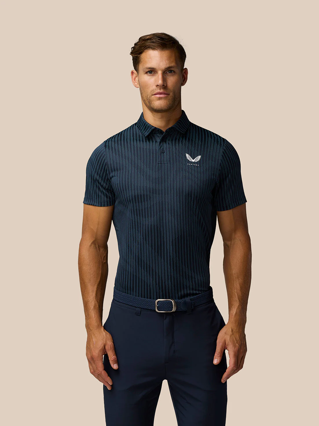 GOLF PINNACLE GLOW POLO - MIDNIGHT NAVY