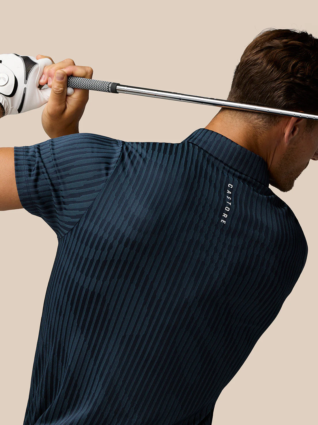 GOLF PINNACLE GLOW POLO - MIDNIGHT NAVY - Image 3