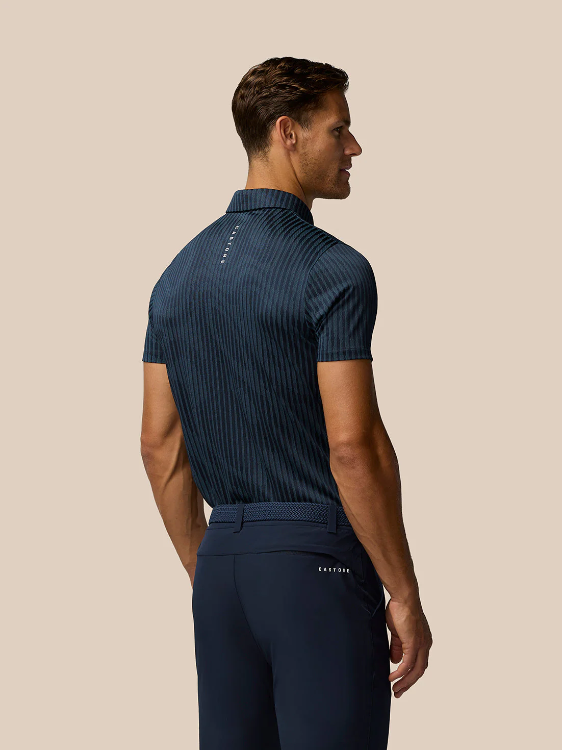 GOLF PINNACLE GLOW POLO - MIDNIGHT NAVY - Image 5