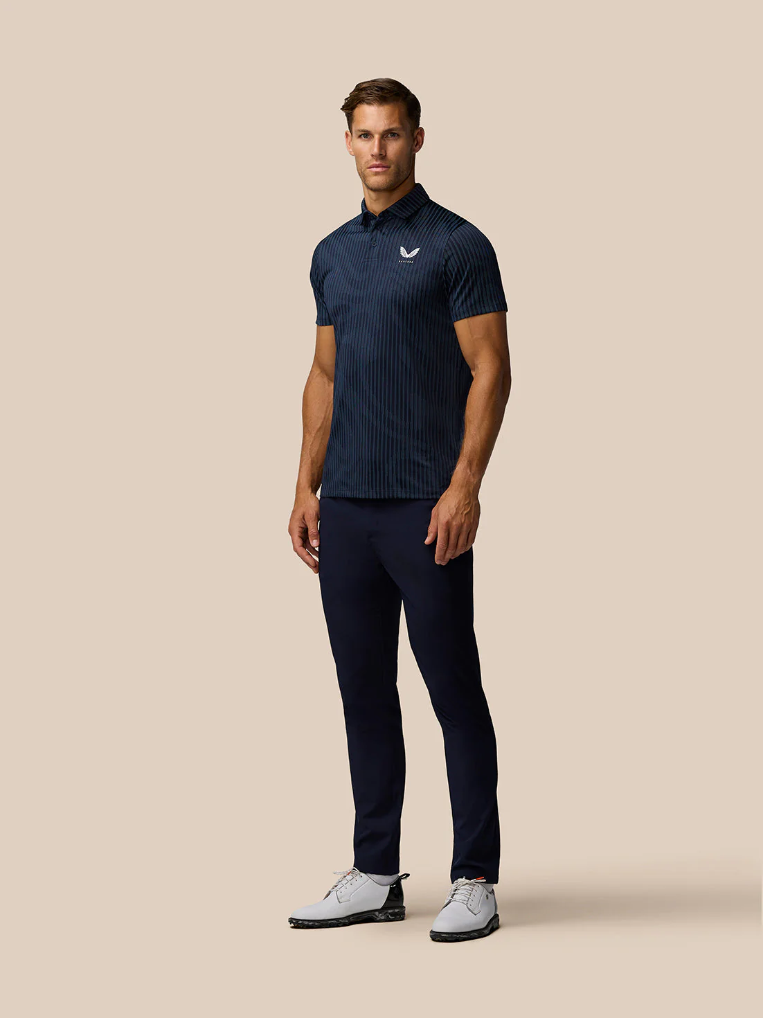 GOLF PINNACLE GLOW POLO - MIDNIGHT NAVY - Image 6