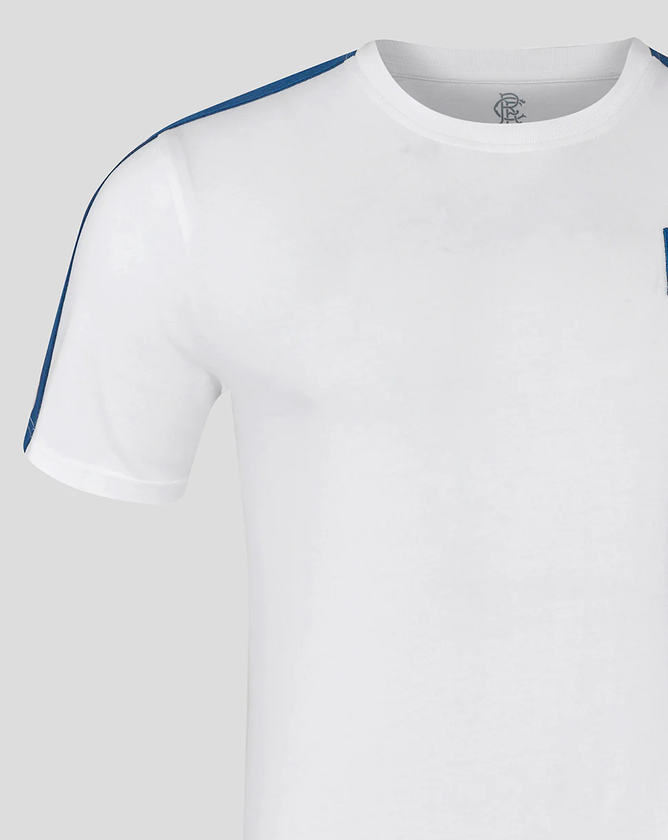 MENS CLASSIC COTTON RANGERS T-SHIRT 3 - WHITE - Image 6