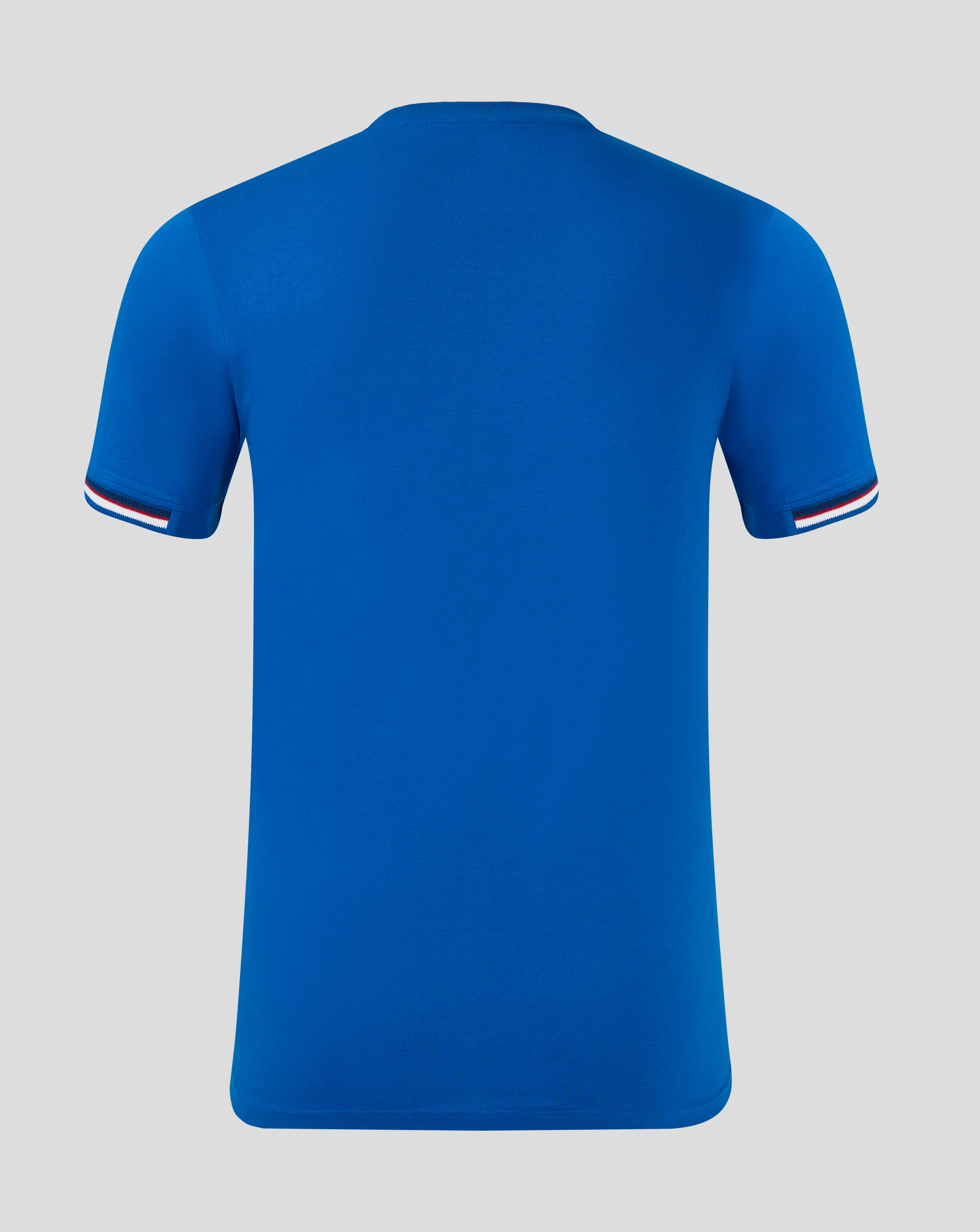 MENS CLASSIC COTTON T-SHIRT - BLUE - Image 5