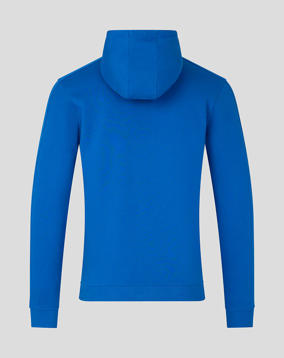 MENS CLASSIC FULL ZIP HOODY - BLUE - Image 2