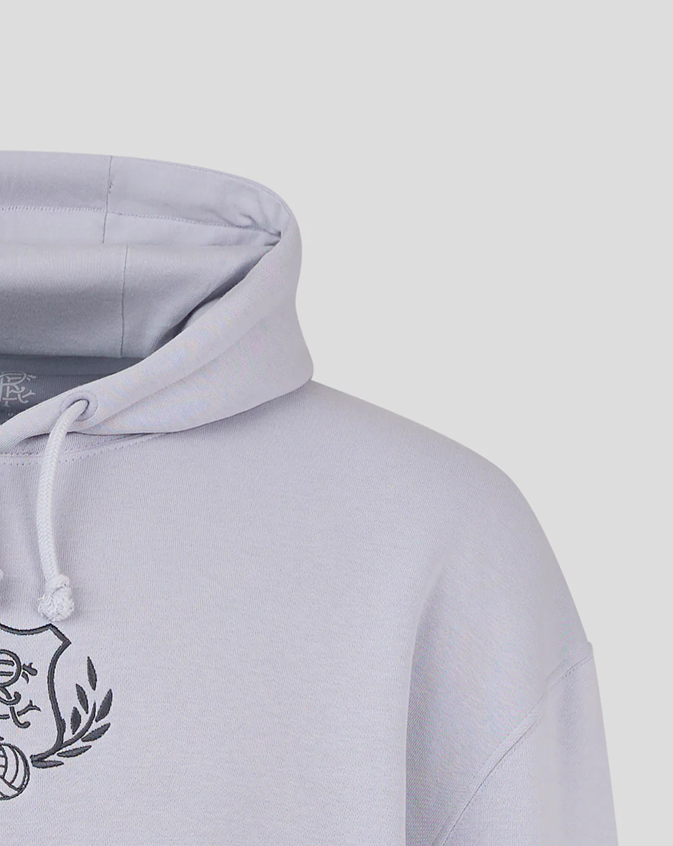 MENS CONTEMPORARY RANGERS FC HOODIE - BLUE - Image 4
