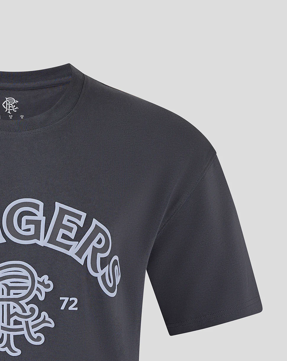 MENS CONTEMPORARY RANGERS TOP - EBONY - Image 4