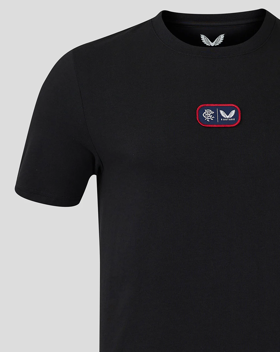 MENS 24/25 COTTON T-SHIRT - BLACK - Image 3