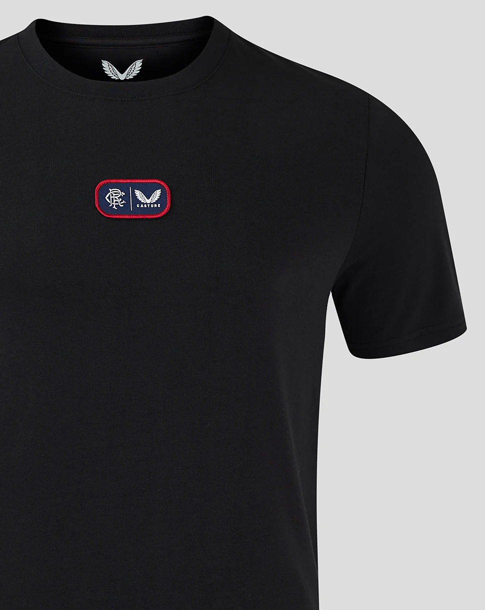 MENS 24/25 COTTON T-SHIRT - BLACK - Image 4